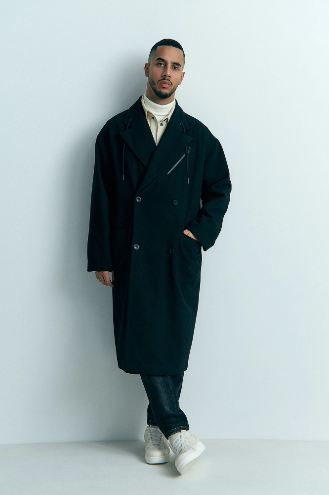 Водолазка Armani Exchange Шерсть Синий