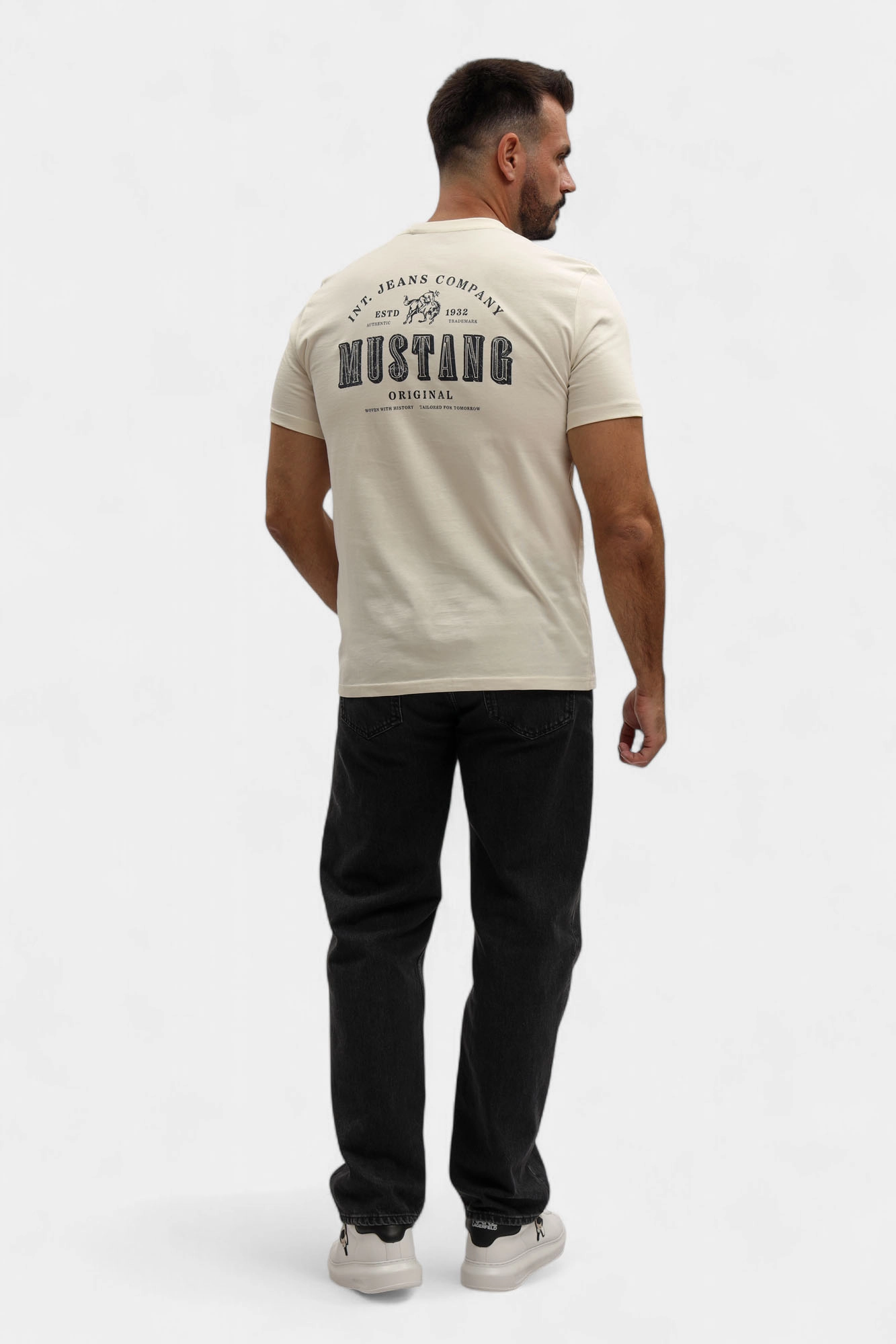 1017249 Футболка Mustang Белый