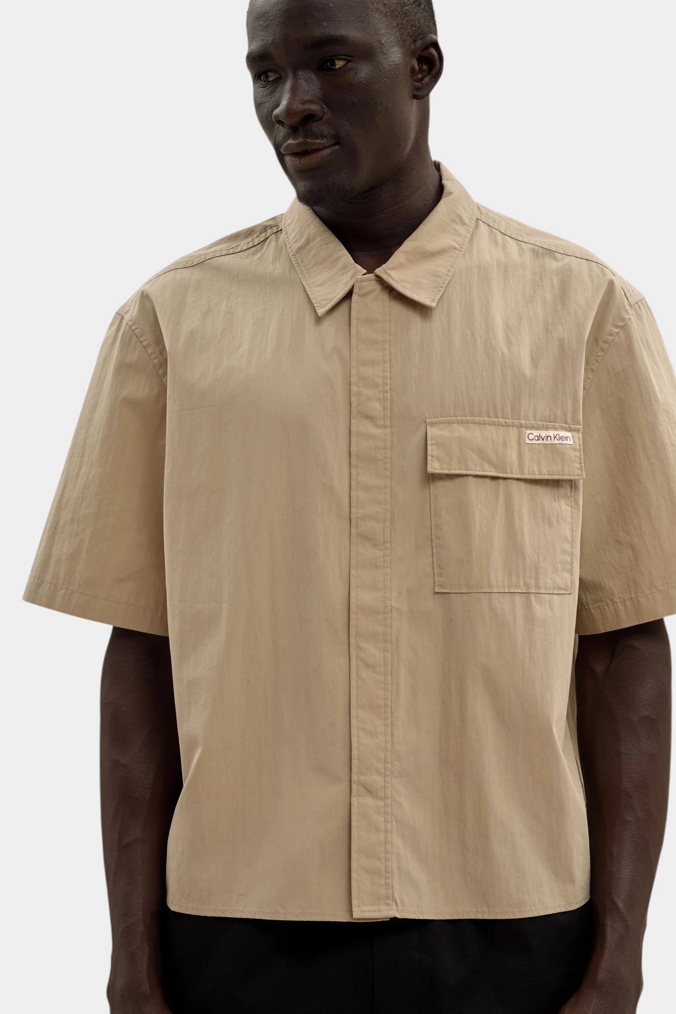 LV04RC102G Рубашка Calvin Klein Jeans Бежевый