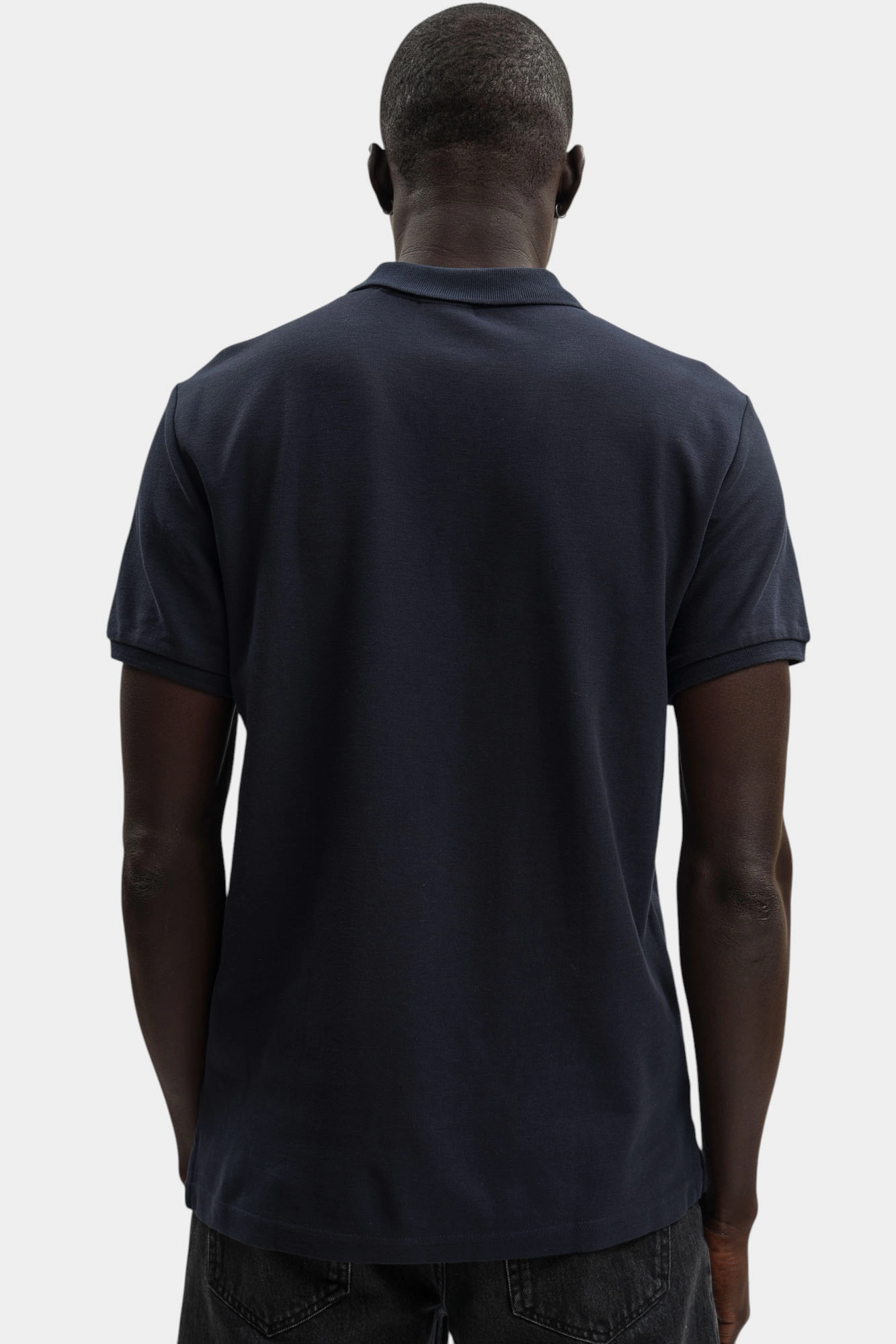 1017409 Поло Mustang Черный