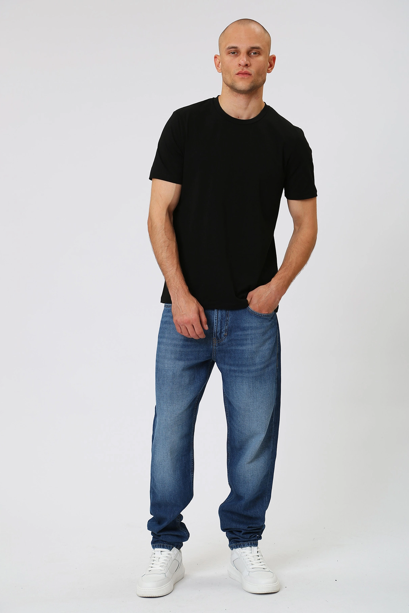 30038039_10016134 Брюки джинсовые Strellson Синий