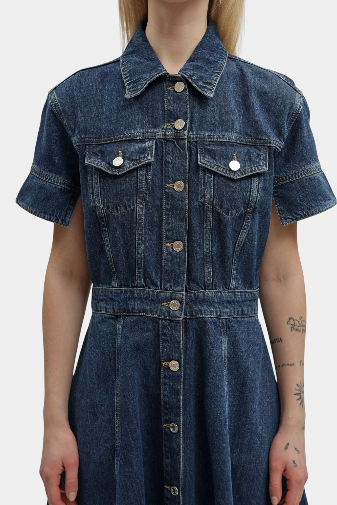 B1W13037 платье джинсовое karl lagerfeld 