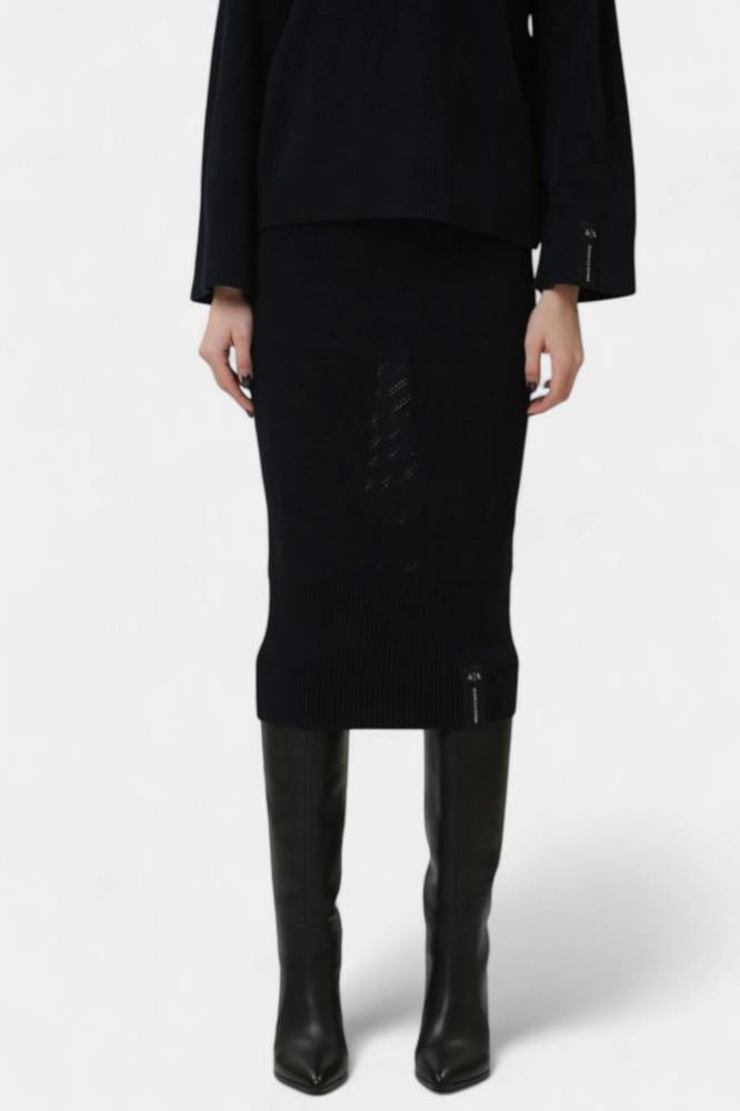 Топ Armani Exchange Вискоза Черный