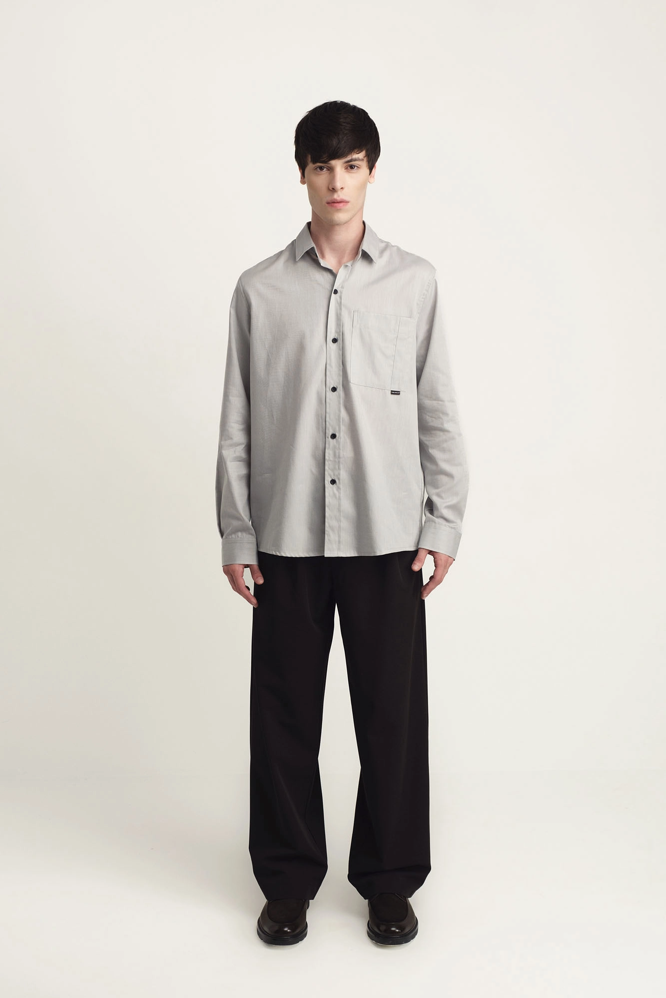 M-242-TH-56-0077 Рубашка с длинным рукавом The Hills Серый