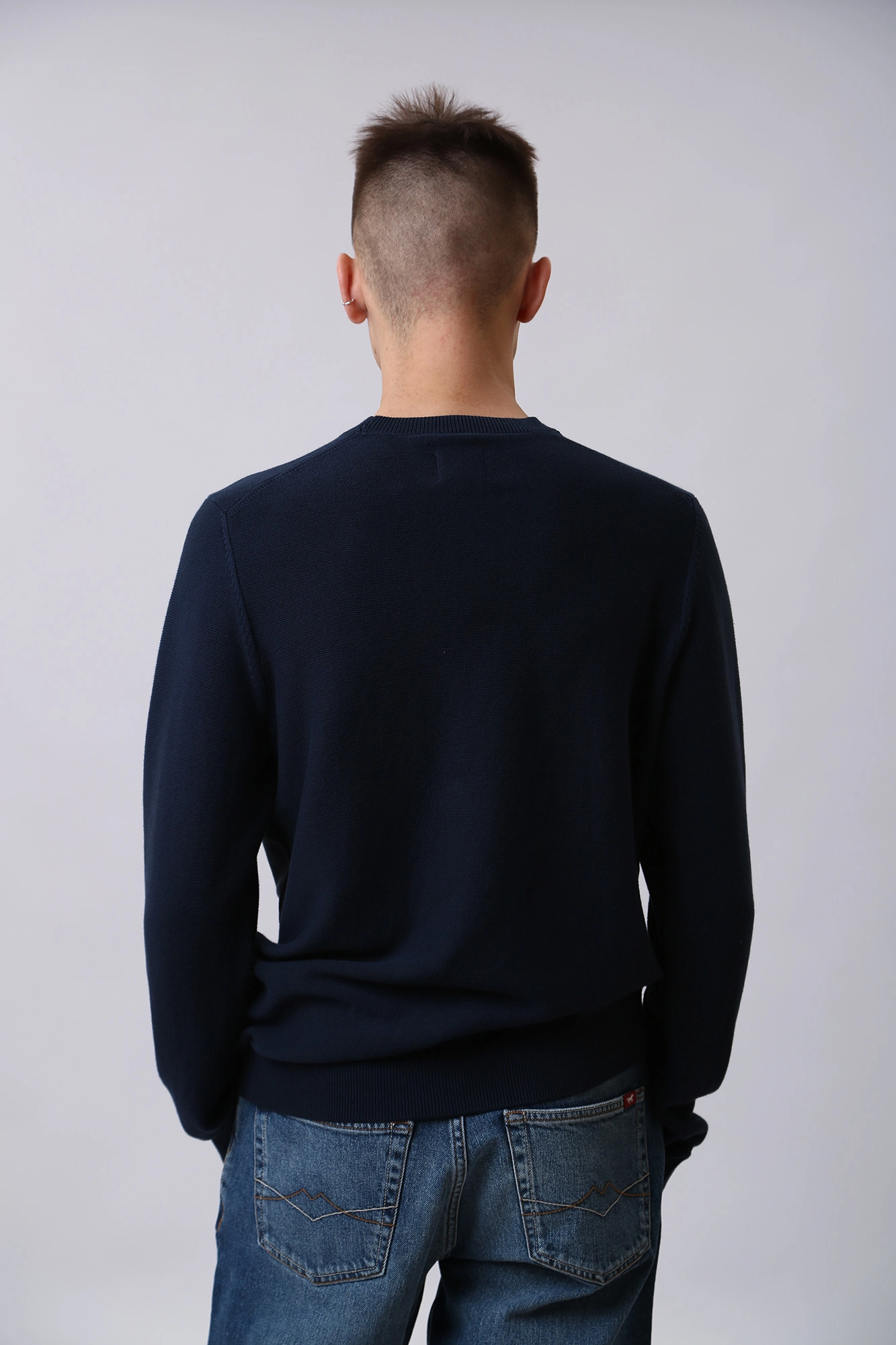 1012794 Джемпер Mustang Синий