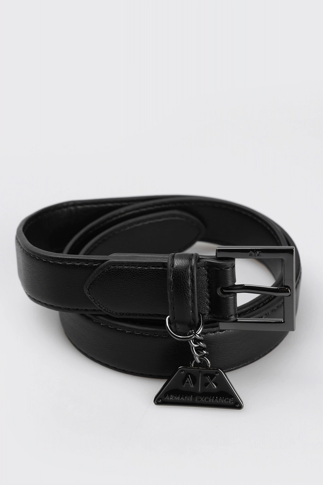 Джинсы широкие Armani Exchange Хлопок Черный