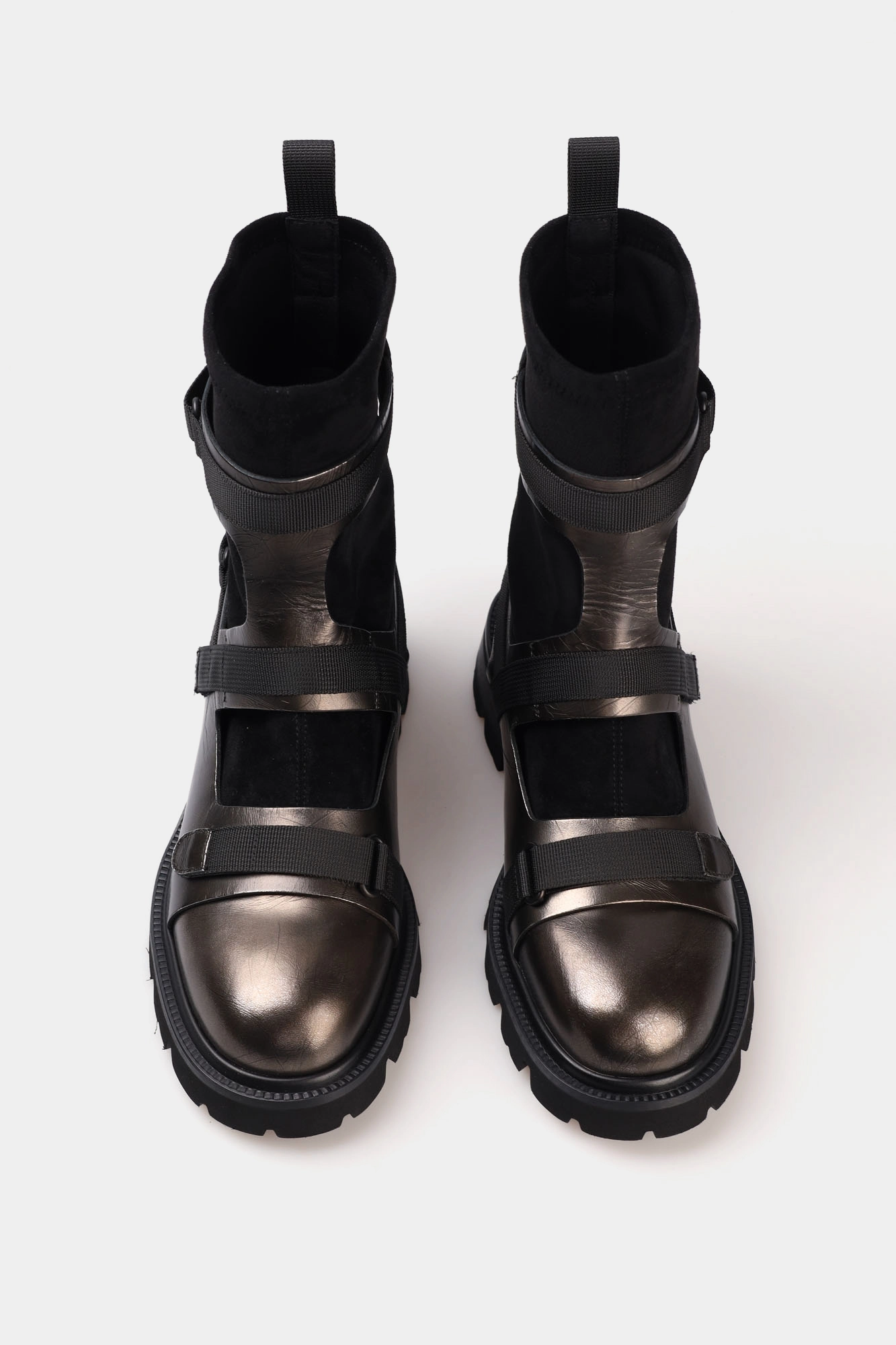 W0003T-8D Ботинки Graciana Серебряный