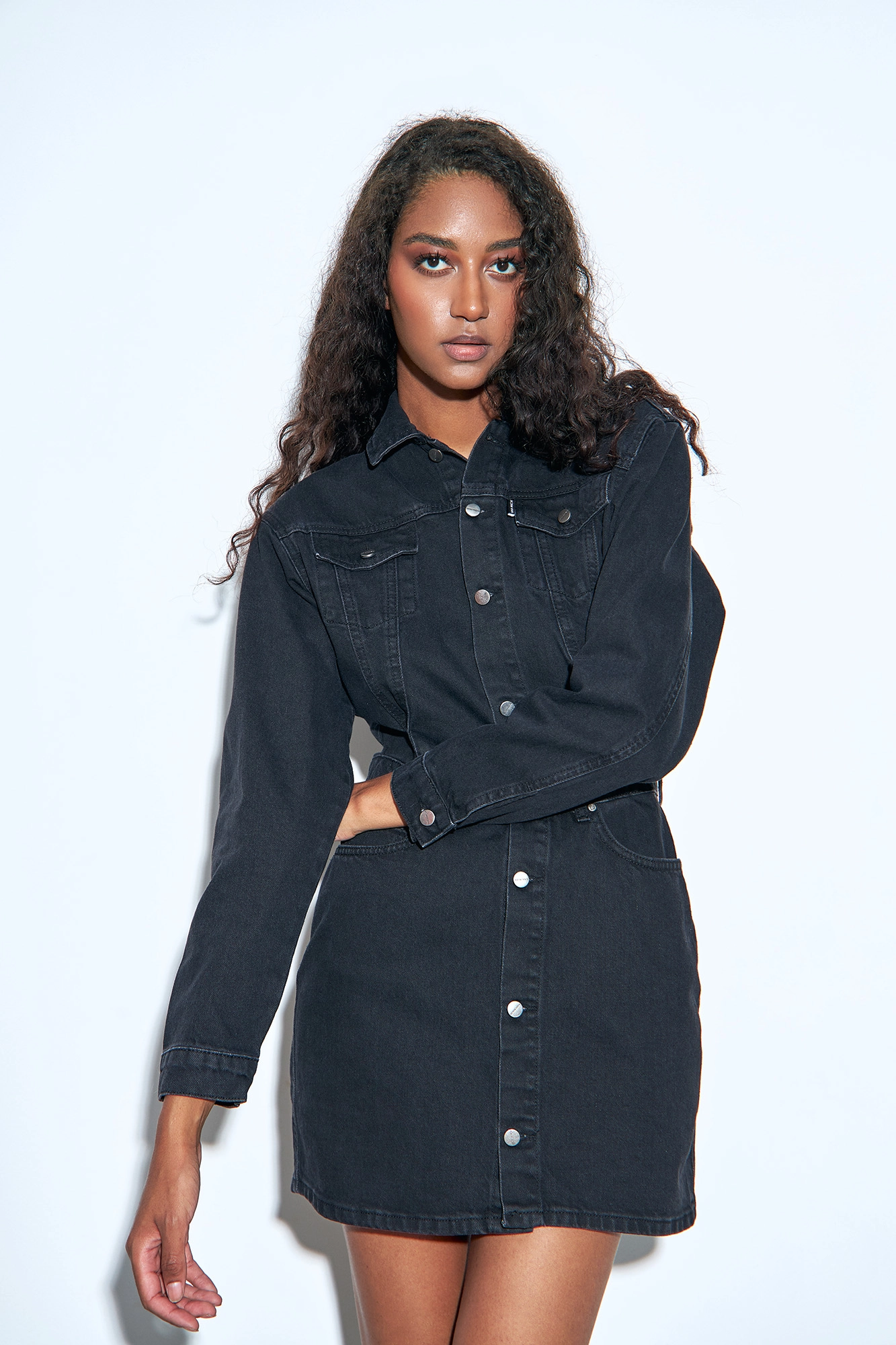 VW-232-33-013 платье джинсовое van mich 