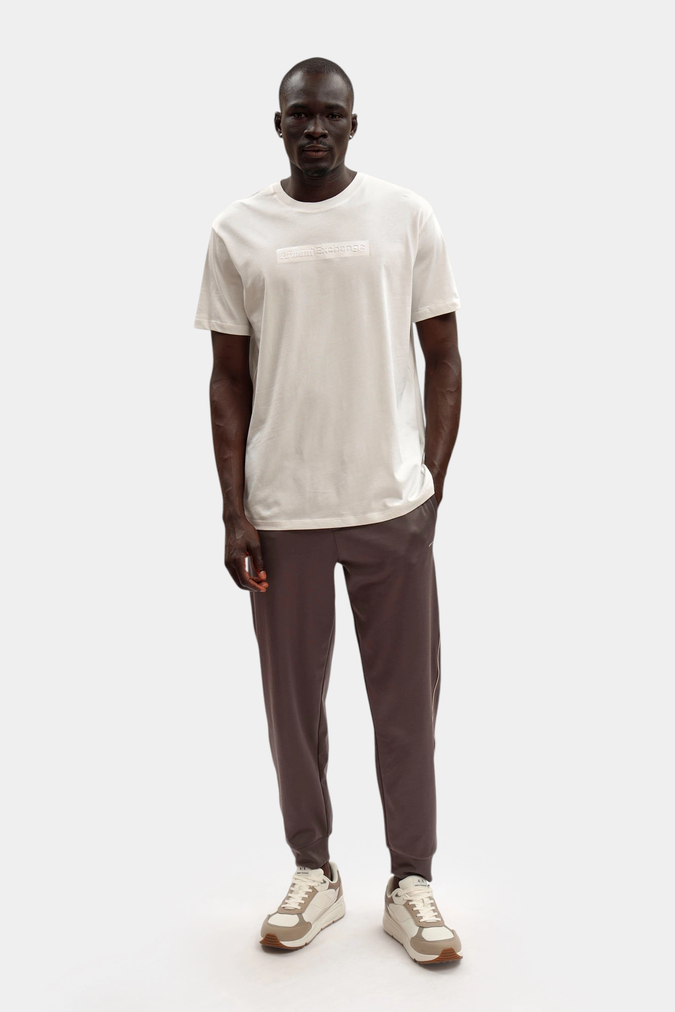 XM001414_AF16432 Футболка Armani Exchange Белый