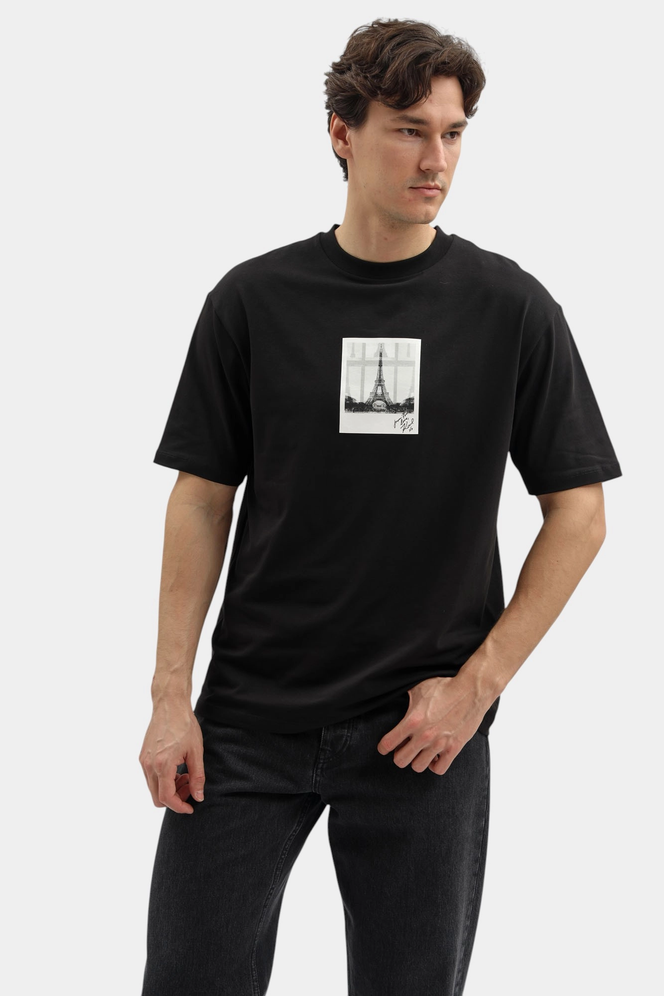 554235_755420 Футболка Karl Lagerfeld Черный