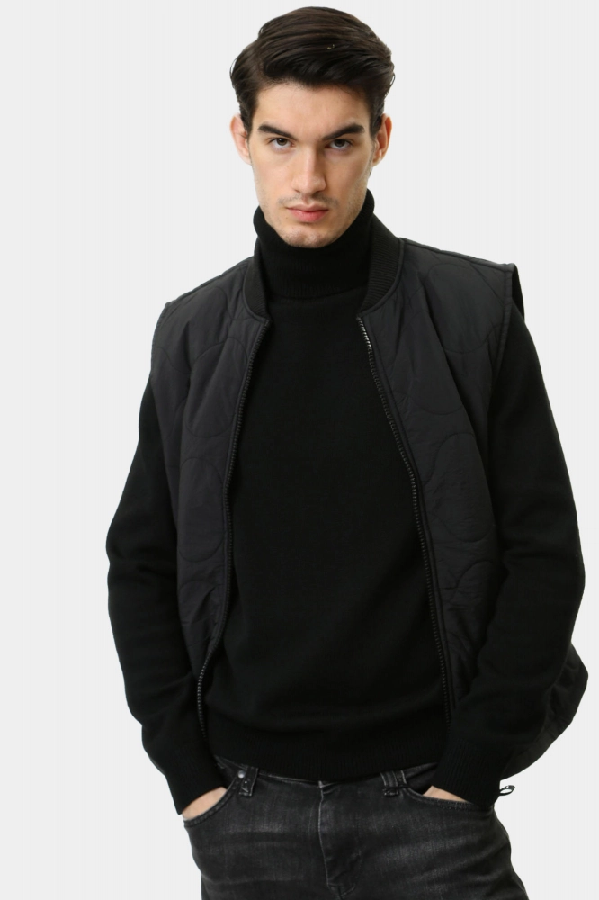 Толстовка EA7 Хлопок Черный