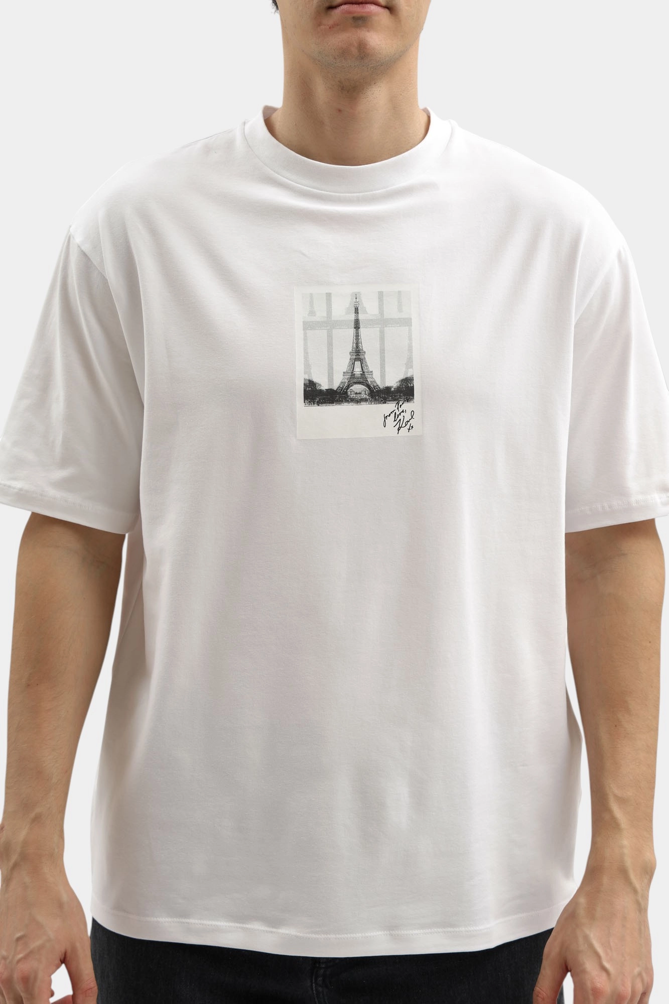 554235_755420 Футболка Karl Lagerfeld Белый