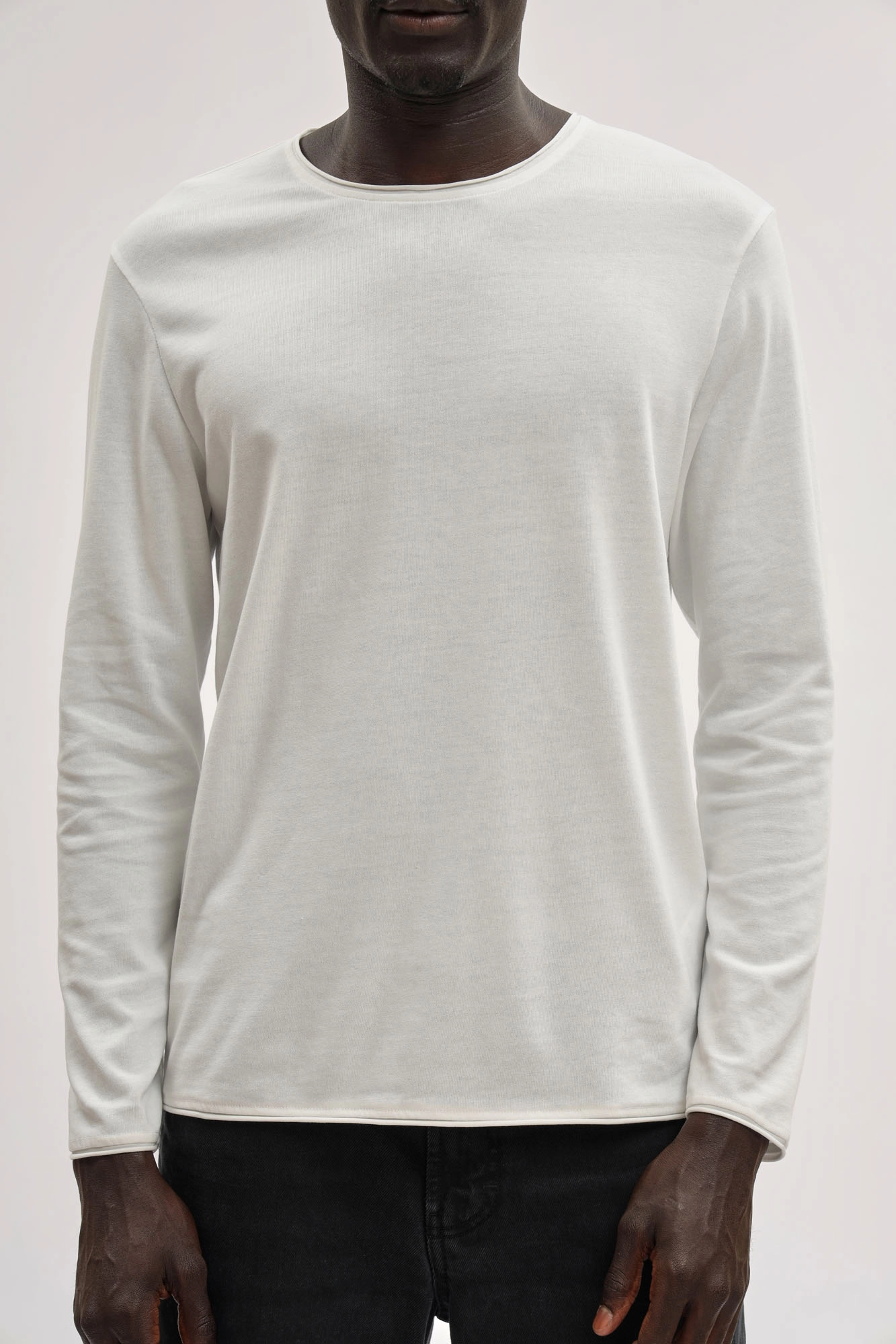 30045640_10019458 Лонгслив Strellson Белый