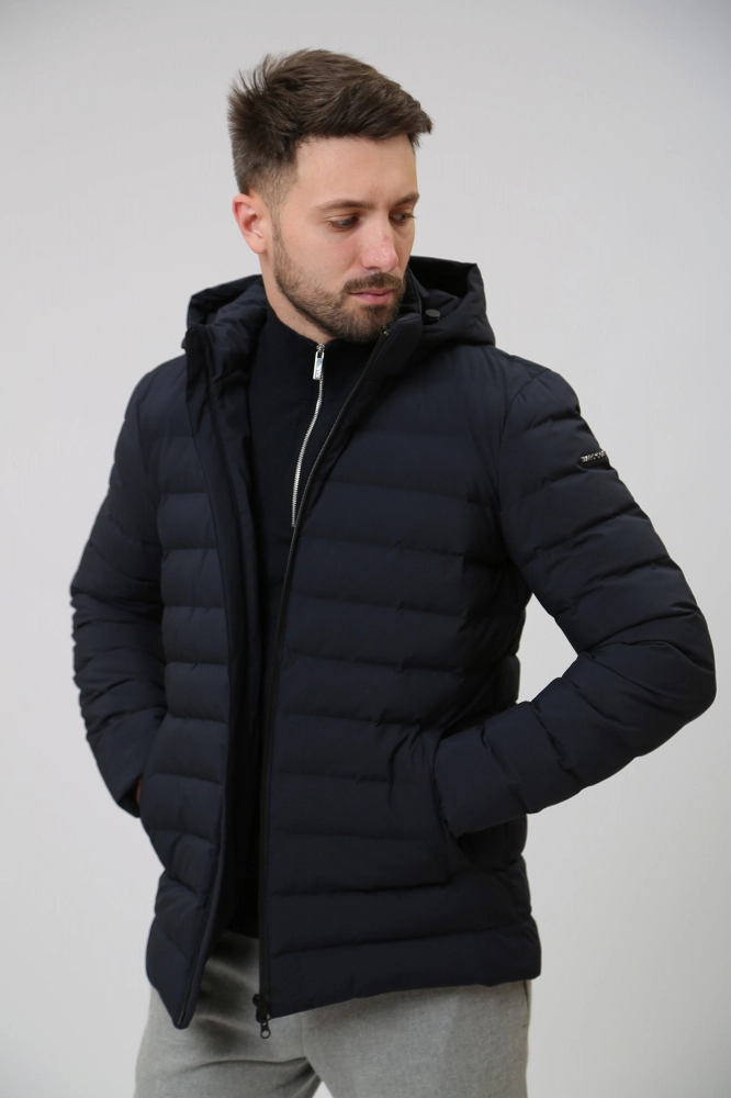 Брюки джинсовые Armani Exchange Хлопок Серый