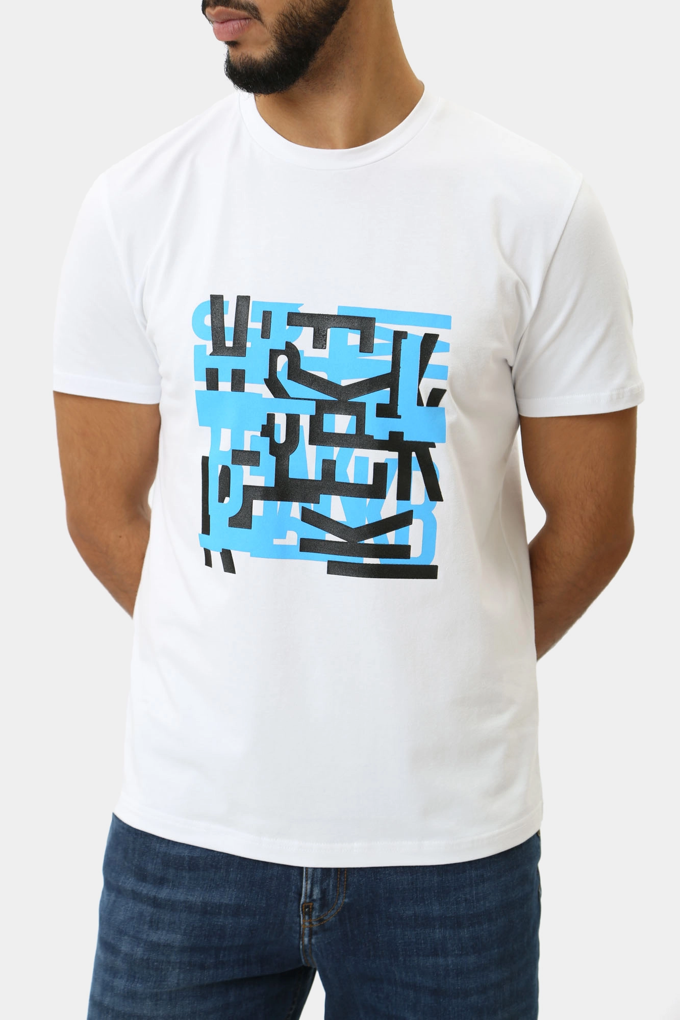 BMT0607 Футболка Bikkembergs Белый