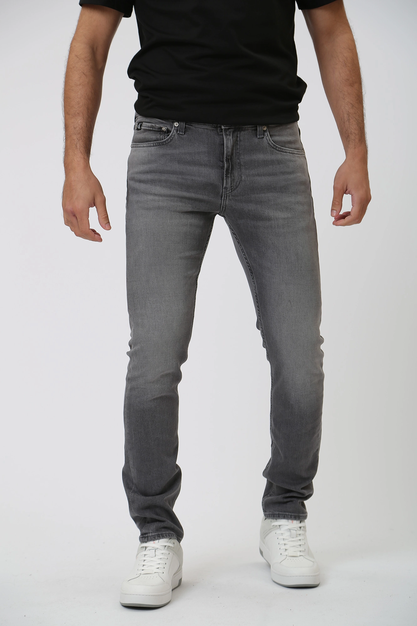 Calvin klein gray jeans hot sale