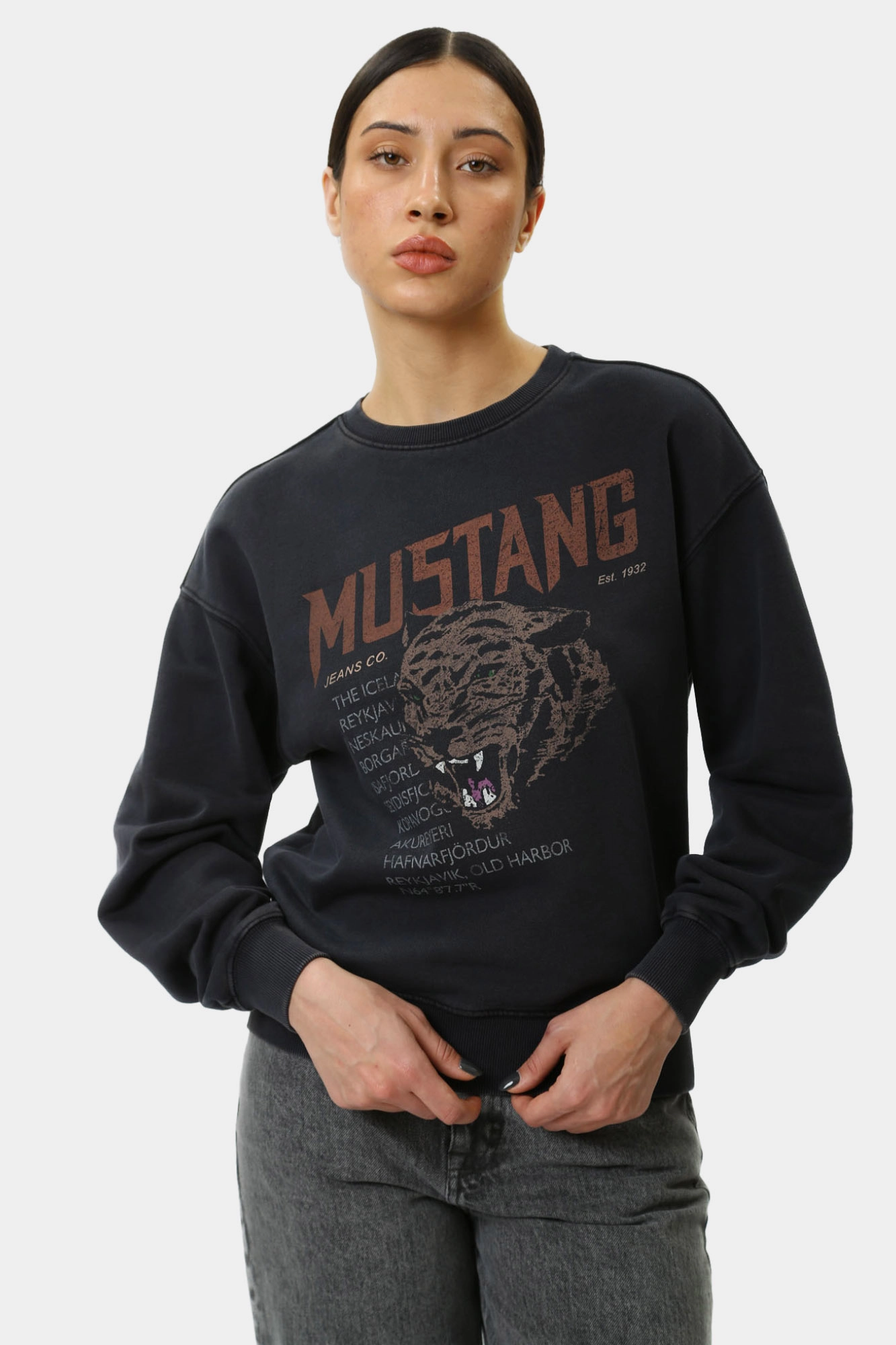 1015469 свитшот mustang 