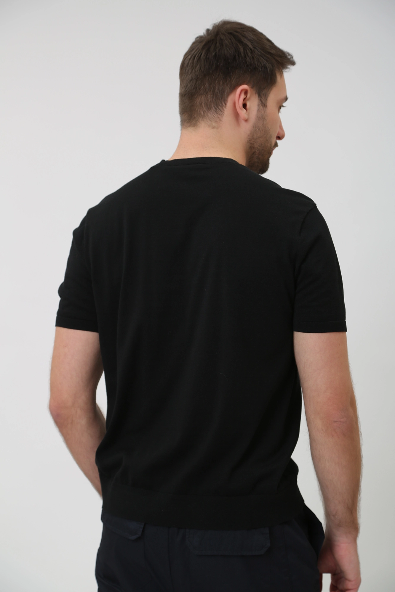 8NZM5C_ZM3JZ Футболка трикотажная Armani Exchange Черный