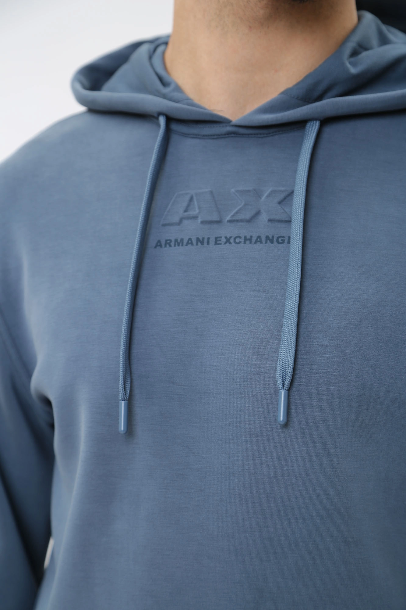 Ea7 grain tape hoodie online
