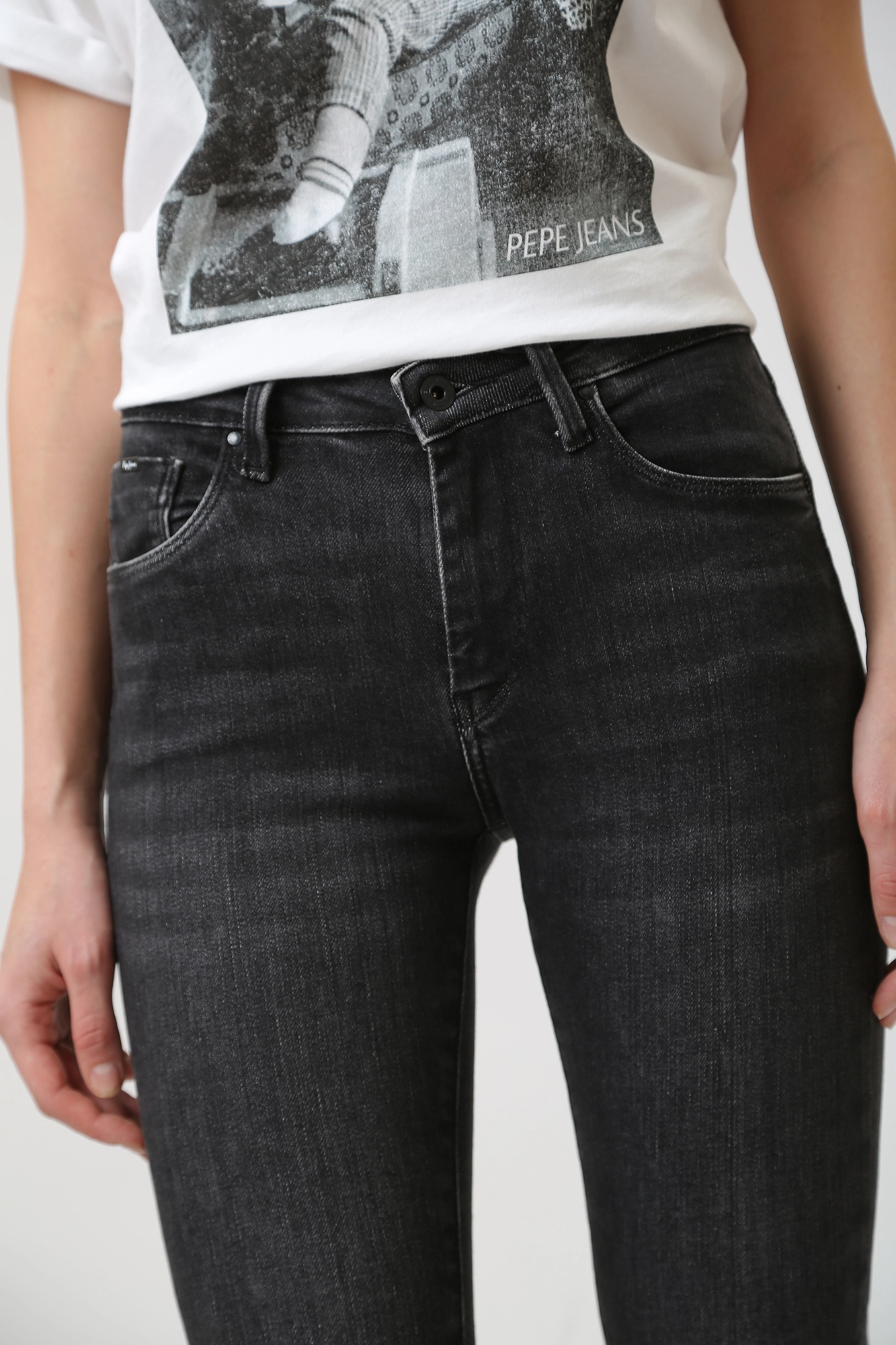 PL204584XW1 джинсы skinny jeans hw  pepe jeans 