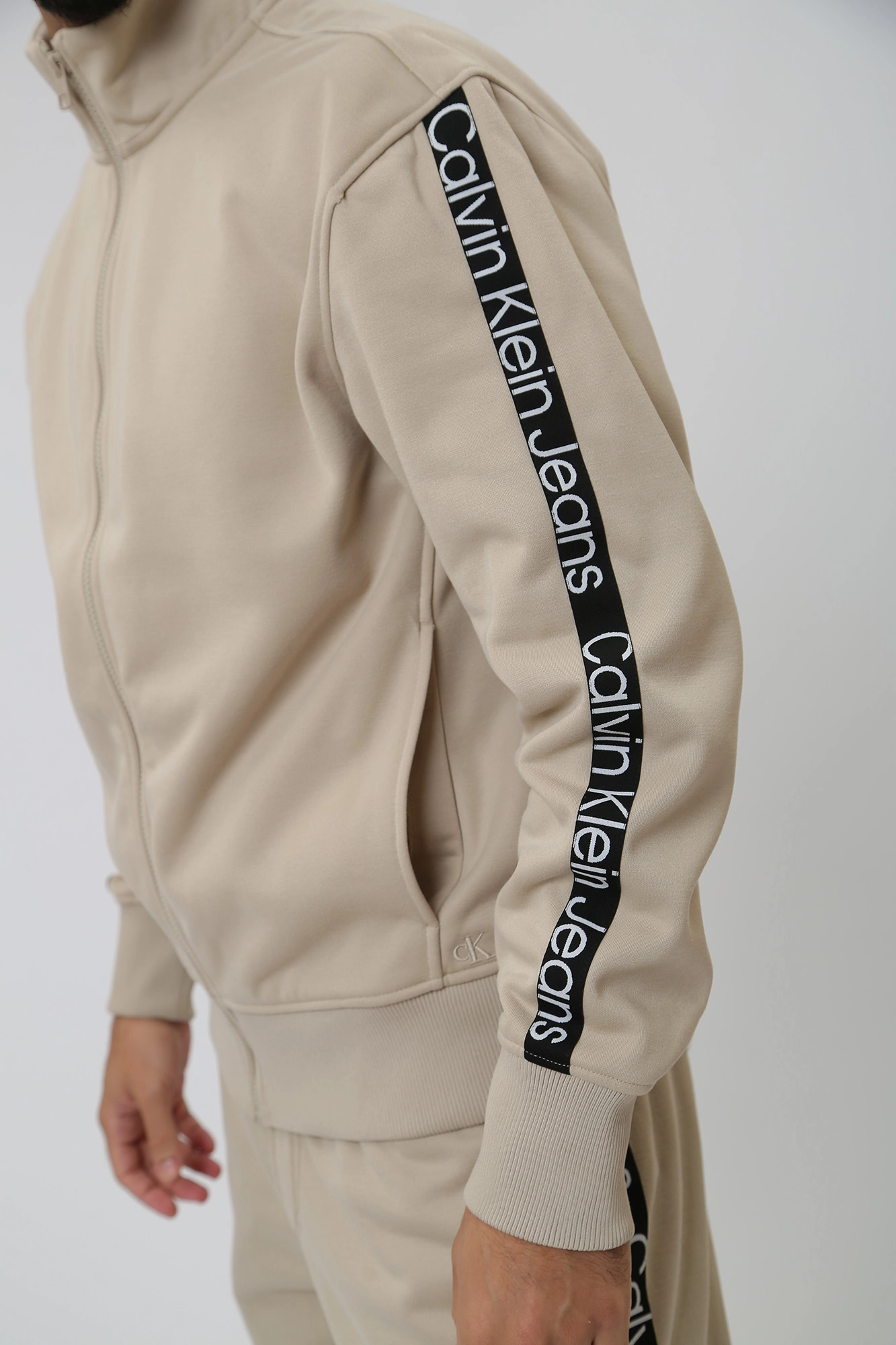 Calvin klein track jacket shop