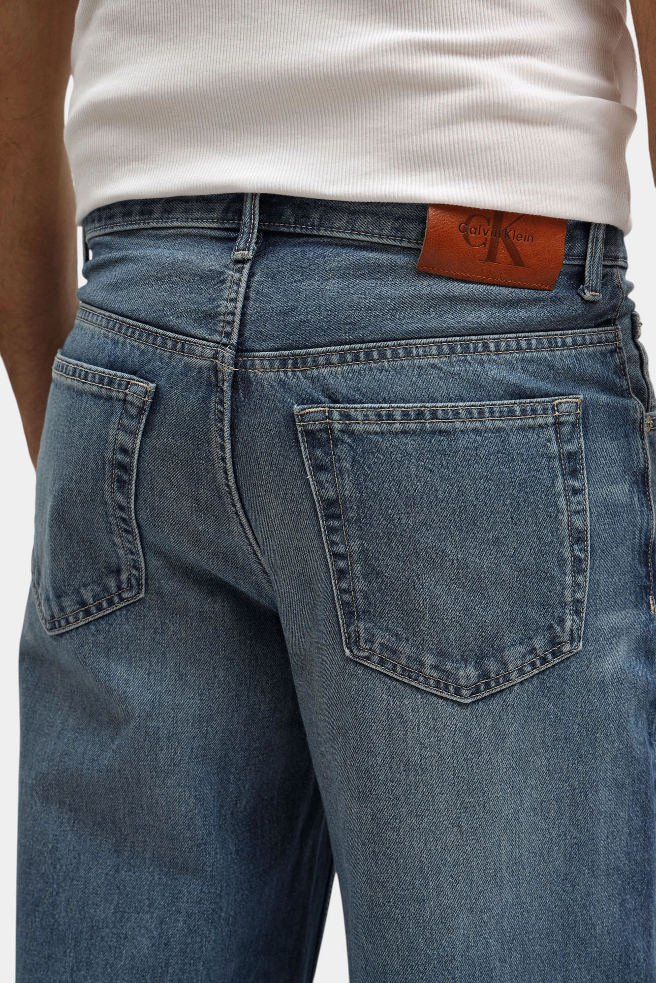 LV04RE724G Джинсы Calvin Klein Jeans Синий