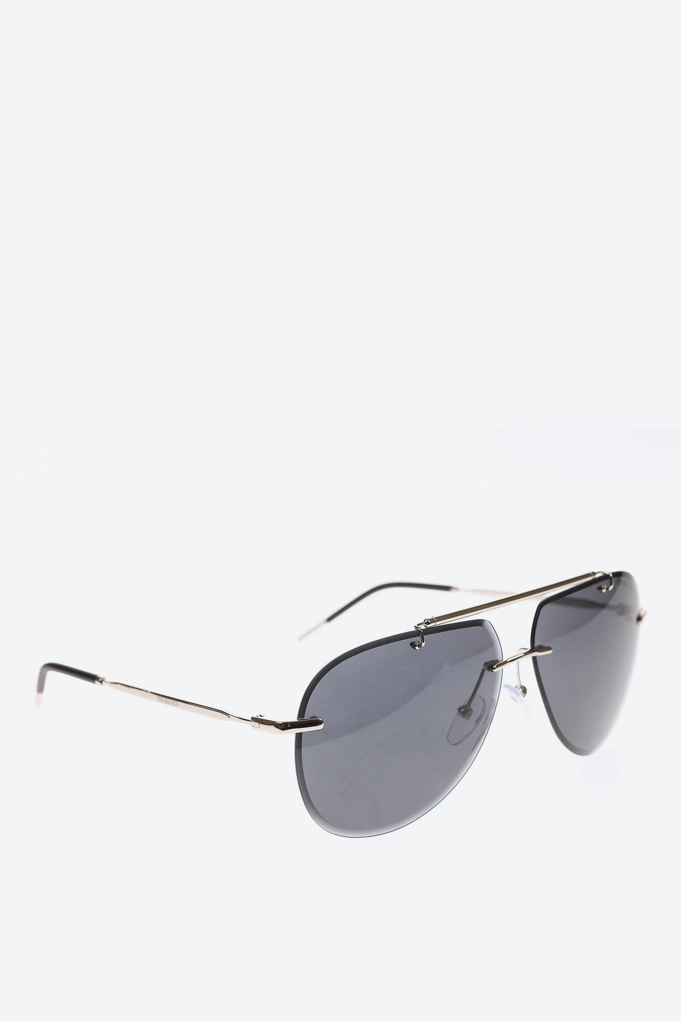 Trussardi-506 Очки с футляром Trussardi Серебряный