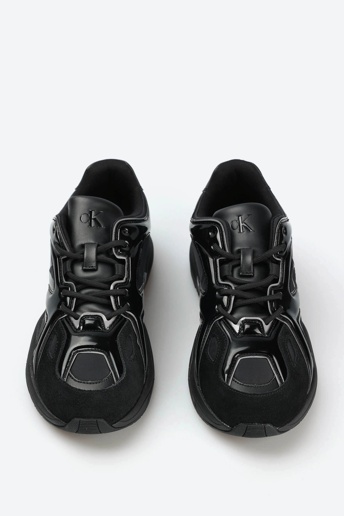 YW0YW01312 Высокие кроссовки Calvin Klein Jeans Черный