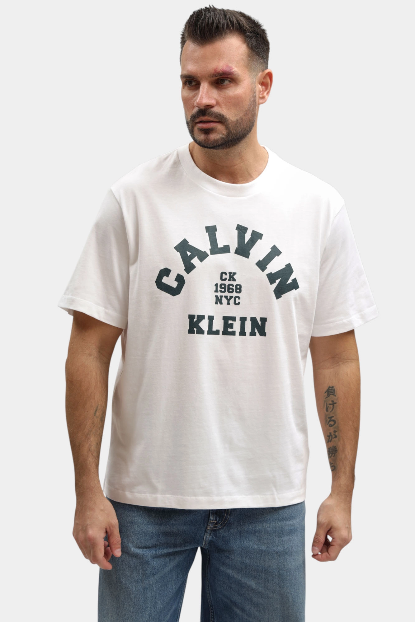 LV04RE810G Футболка Calvin Klein Jeans Белый