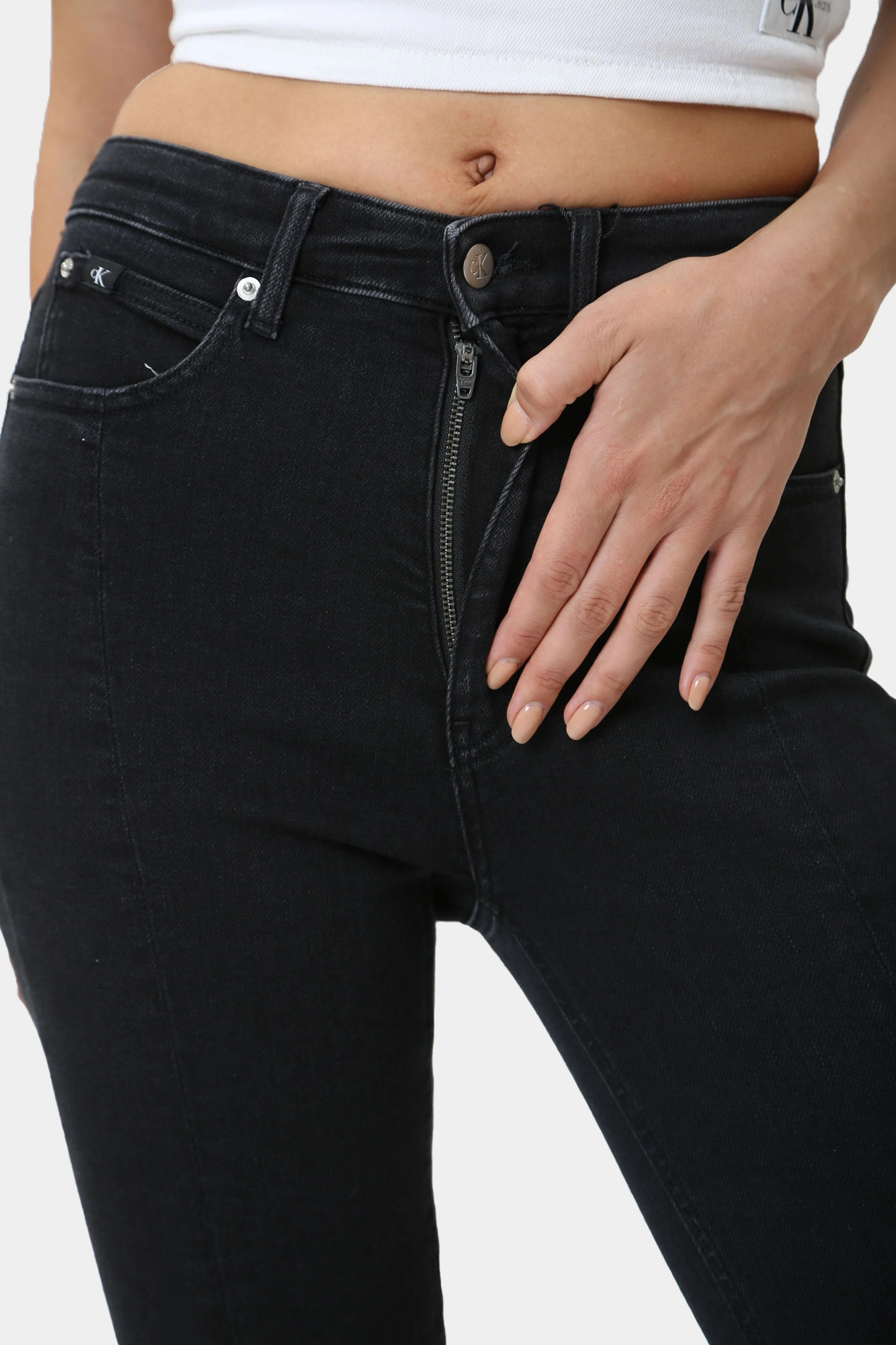 J20J223715 брюки джинсовые calvin klein jeans 