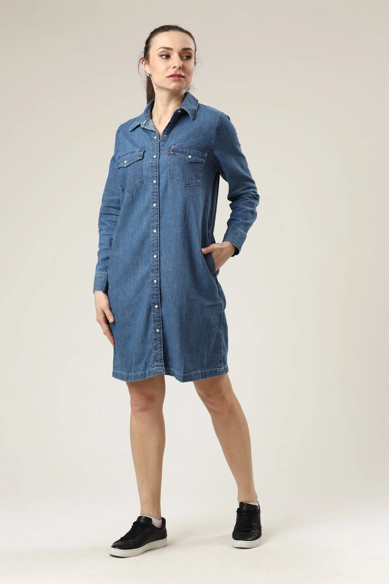 8579300000 платье джинсовое levi`s