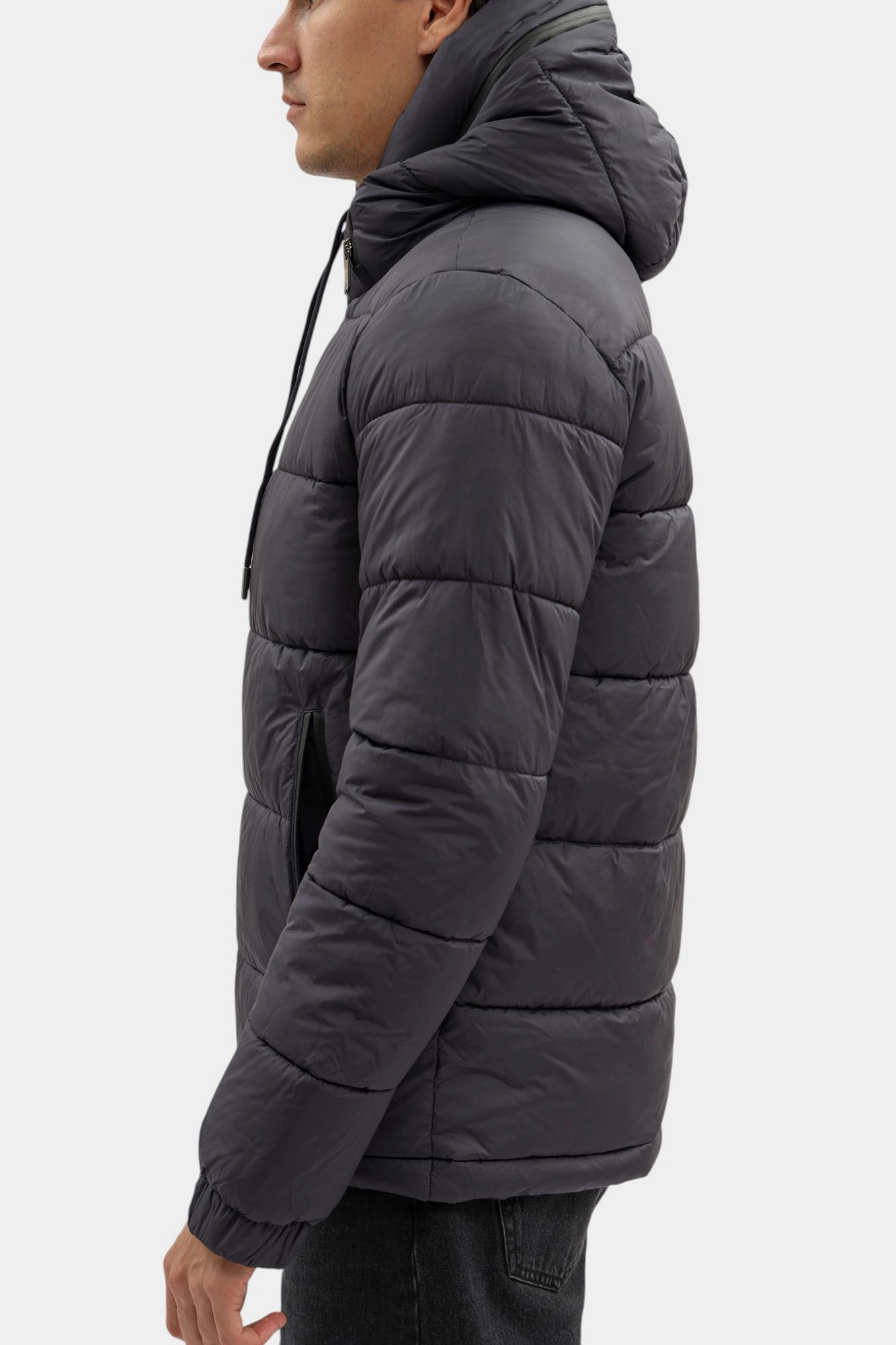 BMG1318 Пуховик Bikkembergs Синий