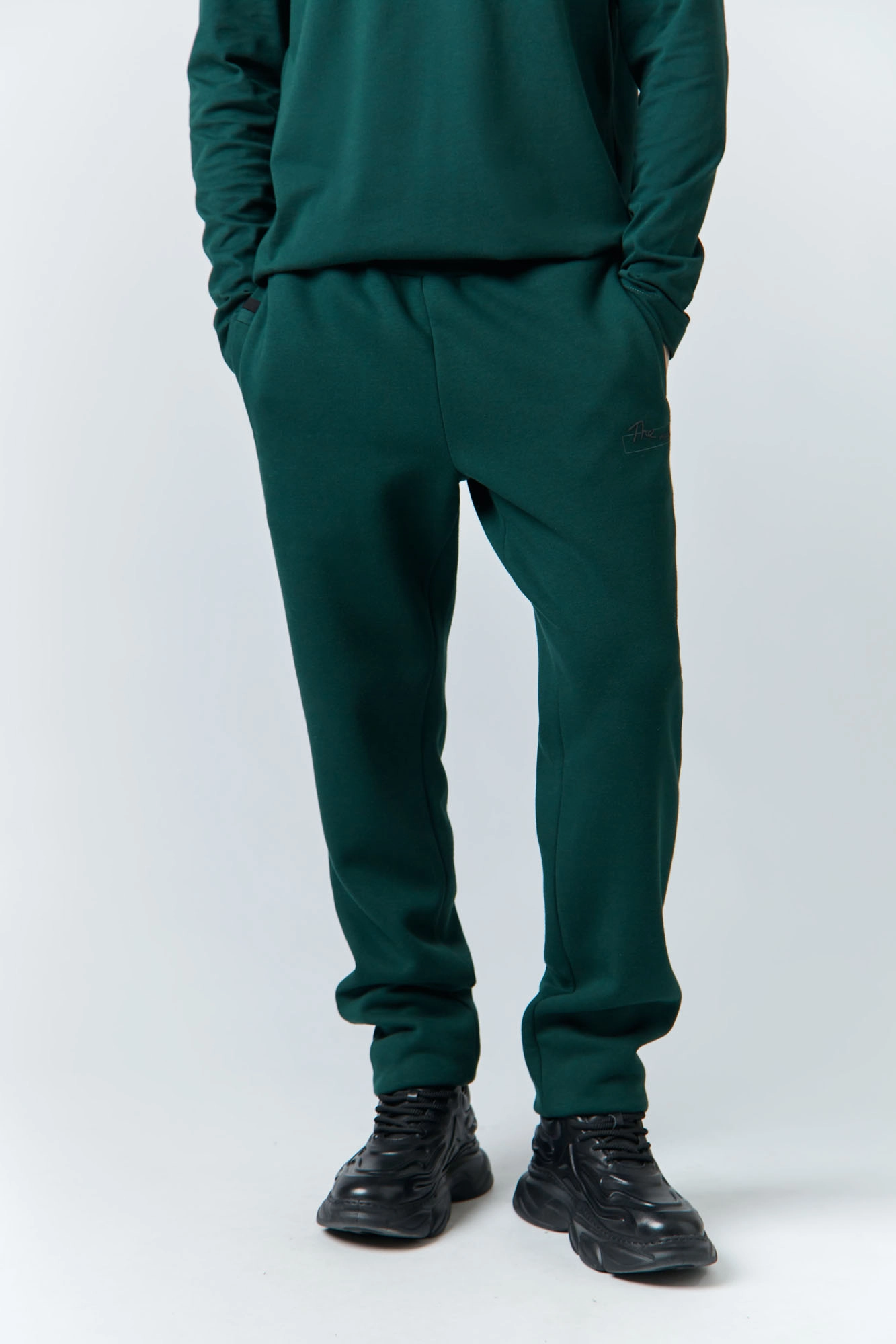 M-242-P-22-0041 Брюки спортивные The Hills Зеленый