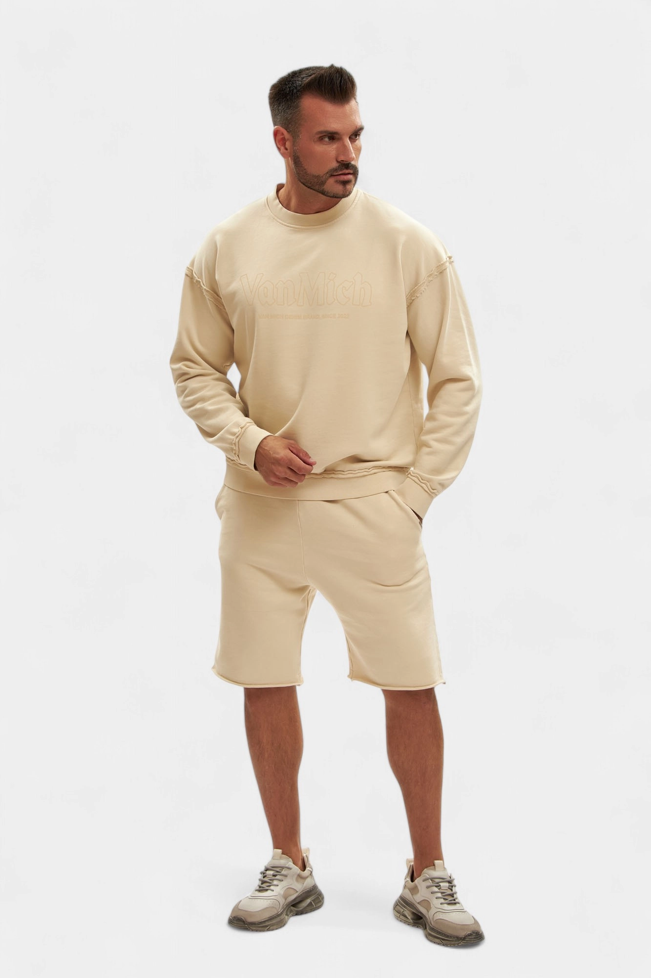 VM-ERK-20-585 Шорты Van Mich Бежевый