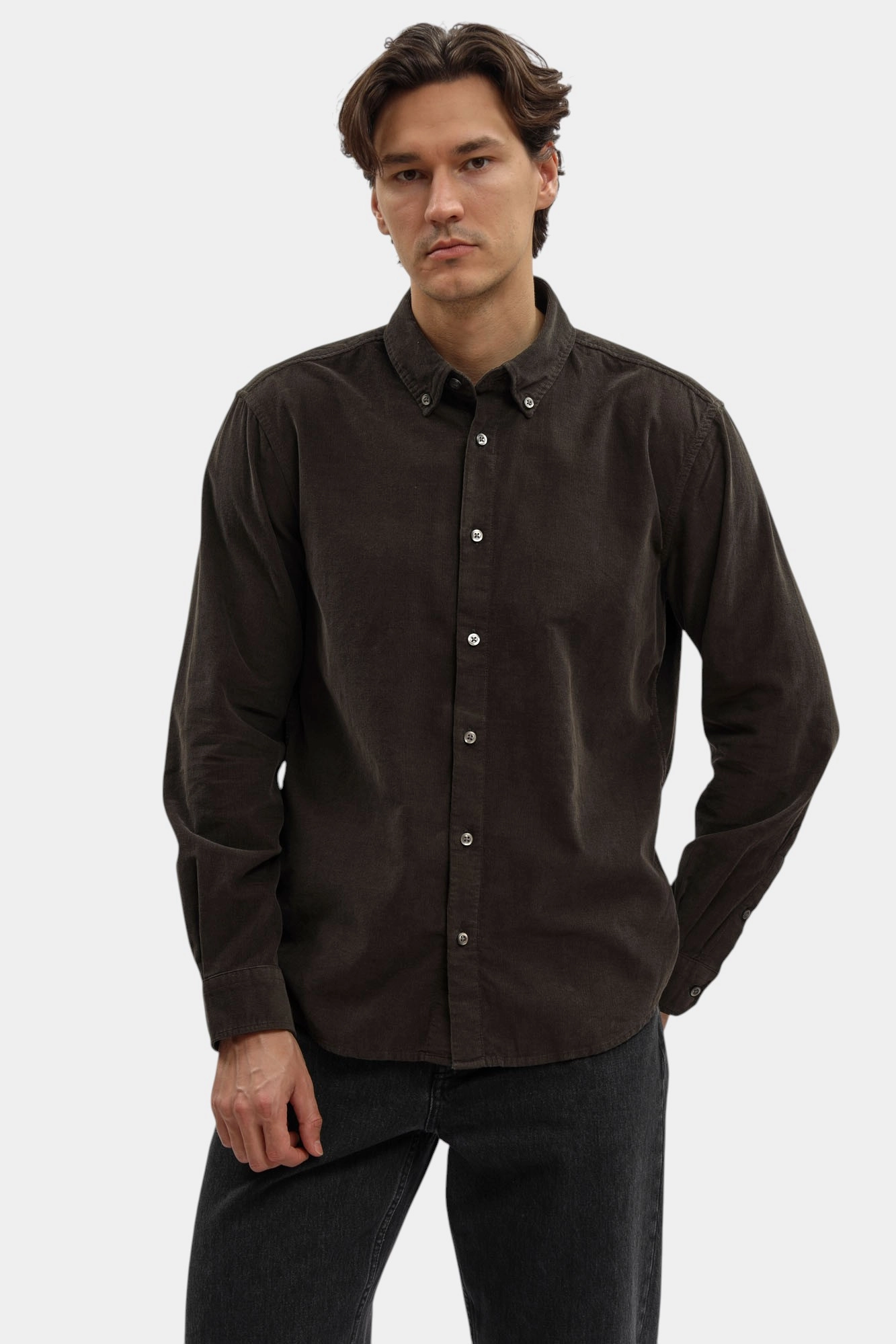 30048488_10020570 Рубашка Strellson Зеленый