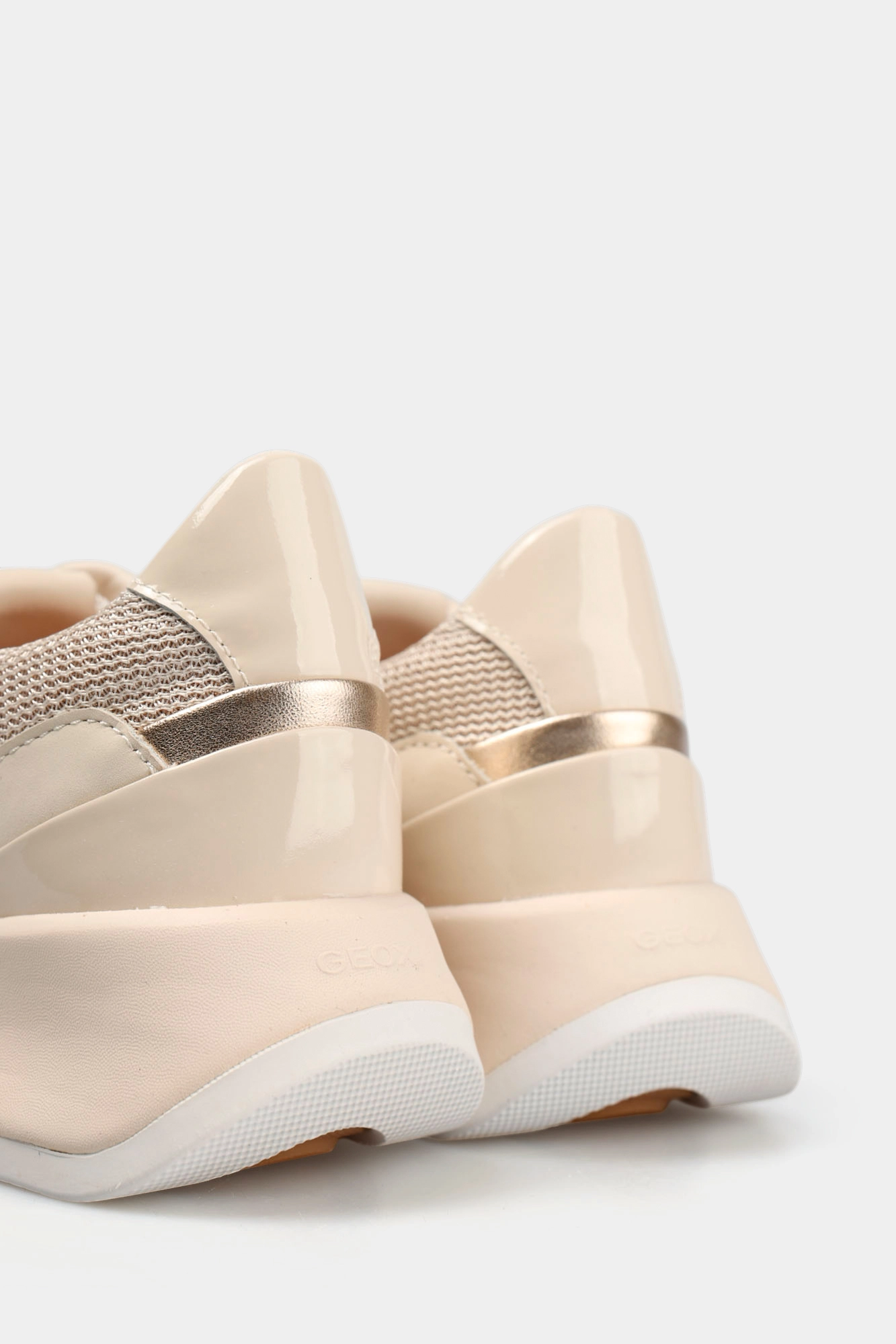 D655JA0LY66 Кроссовки Geox Бежевый