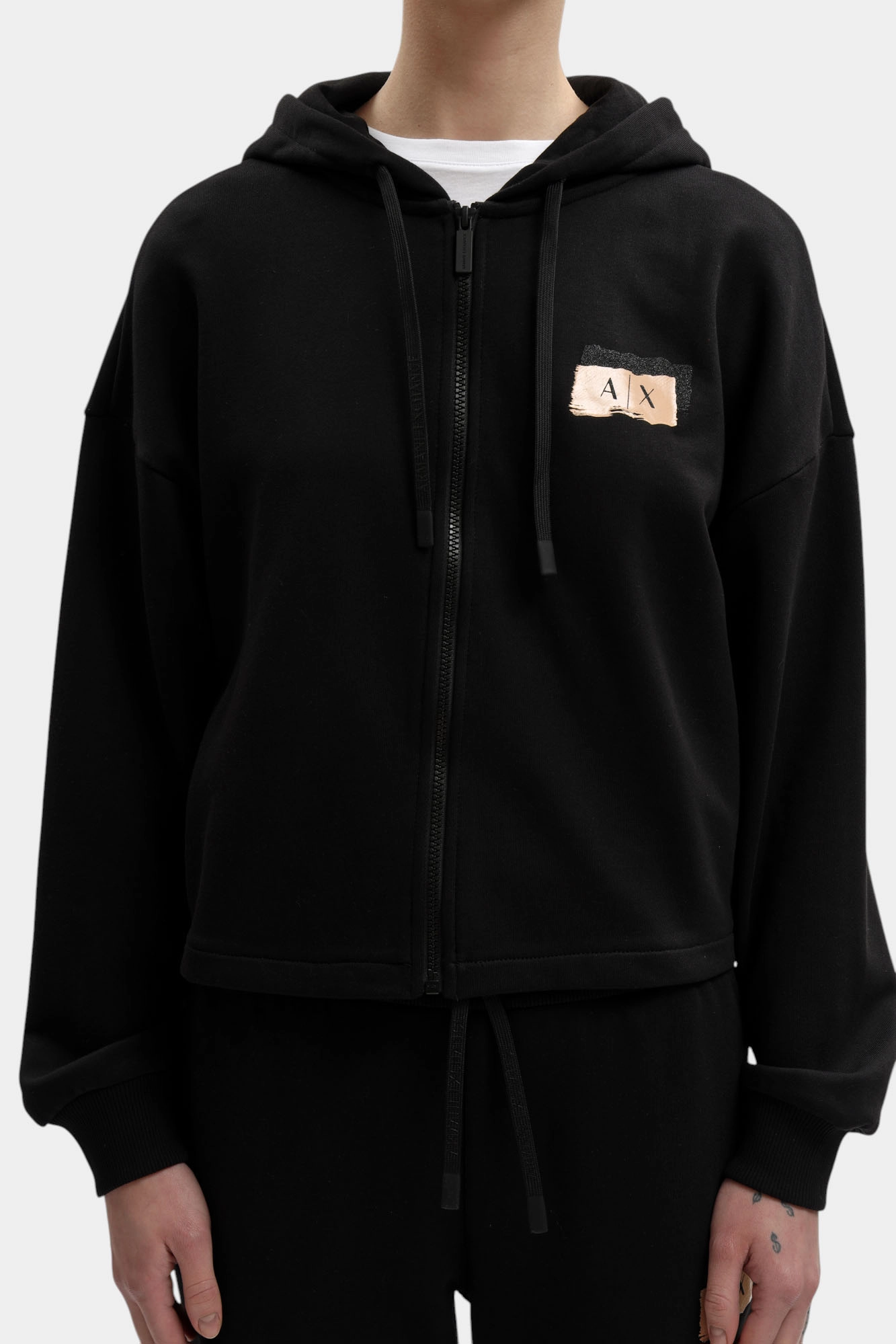 XW001800_AF24312 толстовка armani exchange