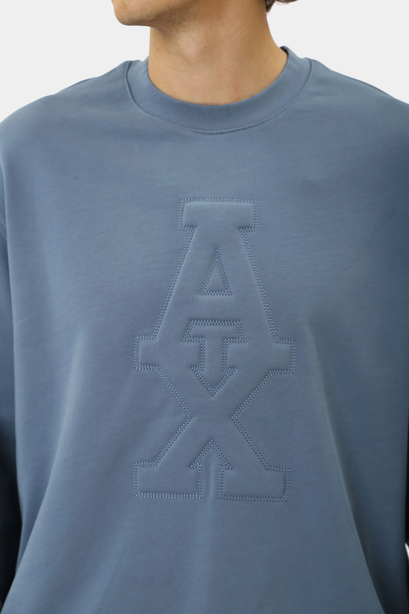 6DZMLF_ZJ4XZ_15DU Свитшот Armani Exchange Голубой