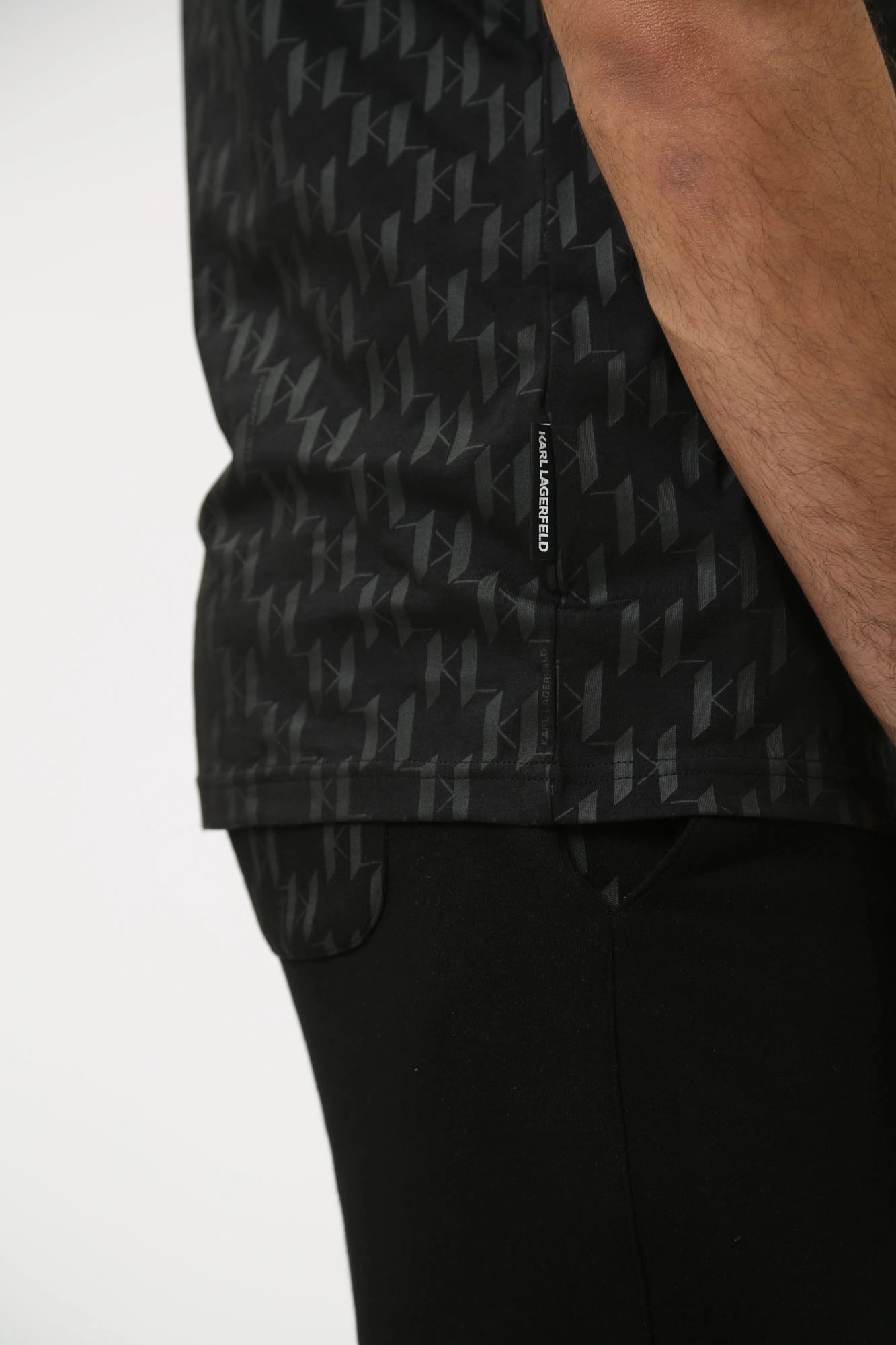 542251_745070 Поло Karl Lagerfeld Черный