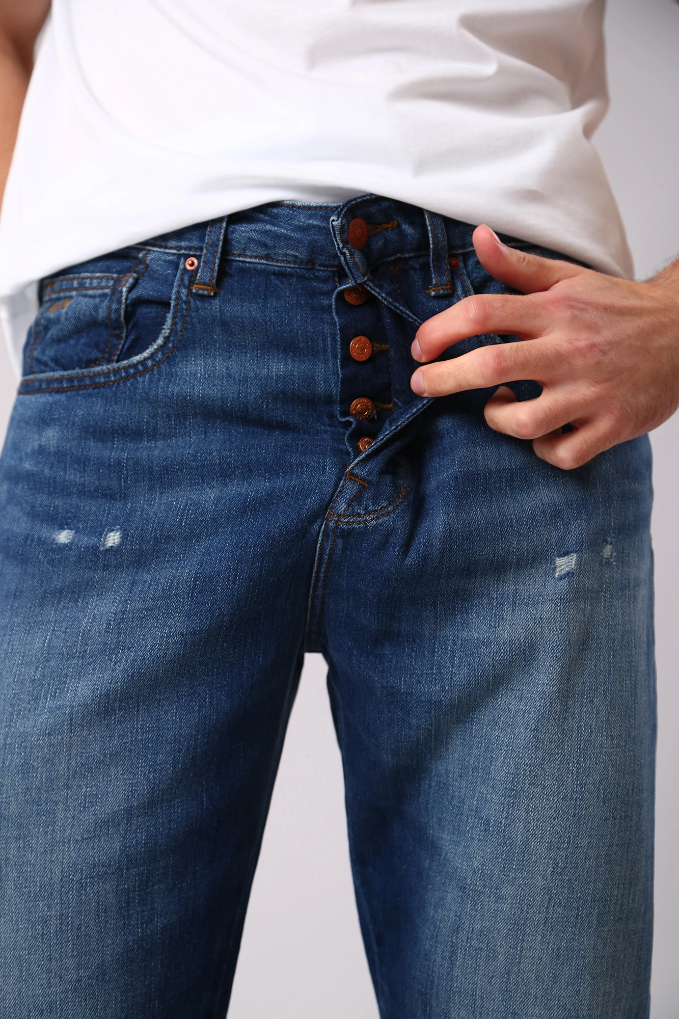 6LZJ24_Z4FDZ Джинсы Armani Exchange Синий