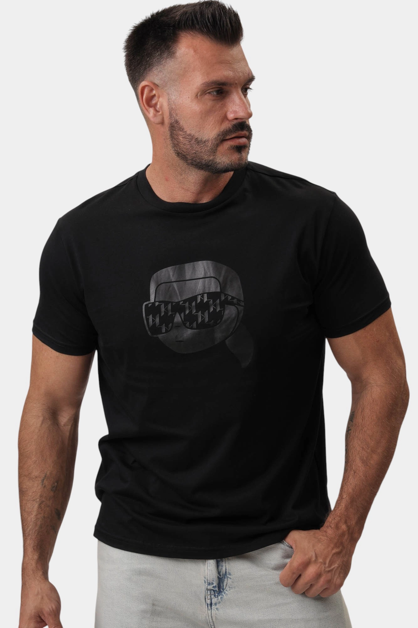 552251_755076 Футболка Karl Lagerfeld Черный