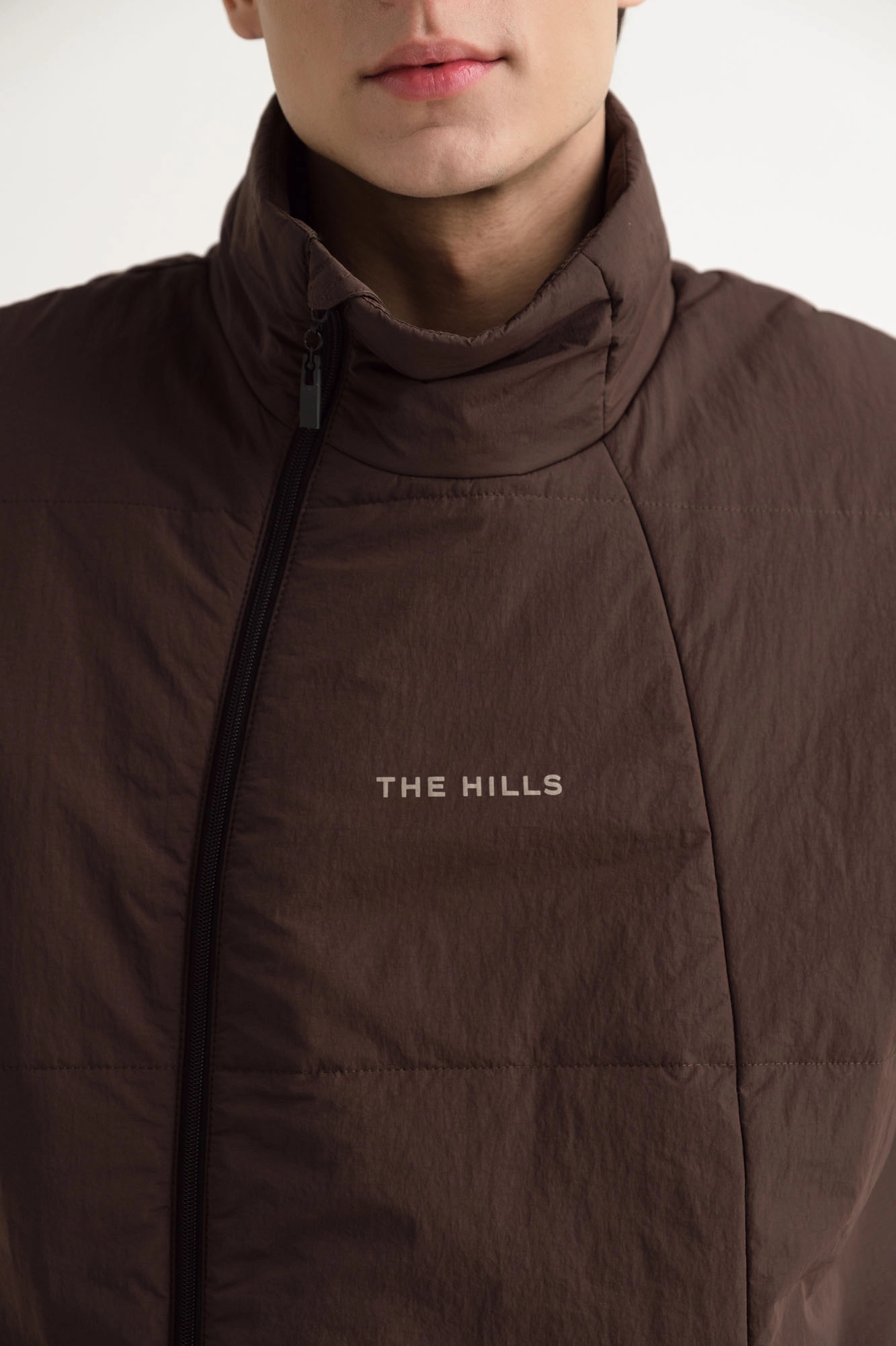 M-242-P-56-0042 Жилет The Hills Коричневый