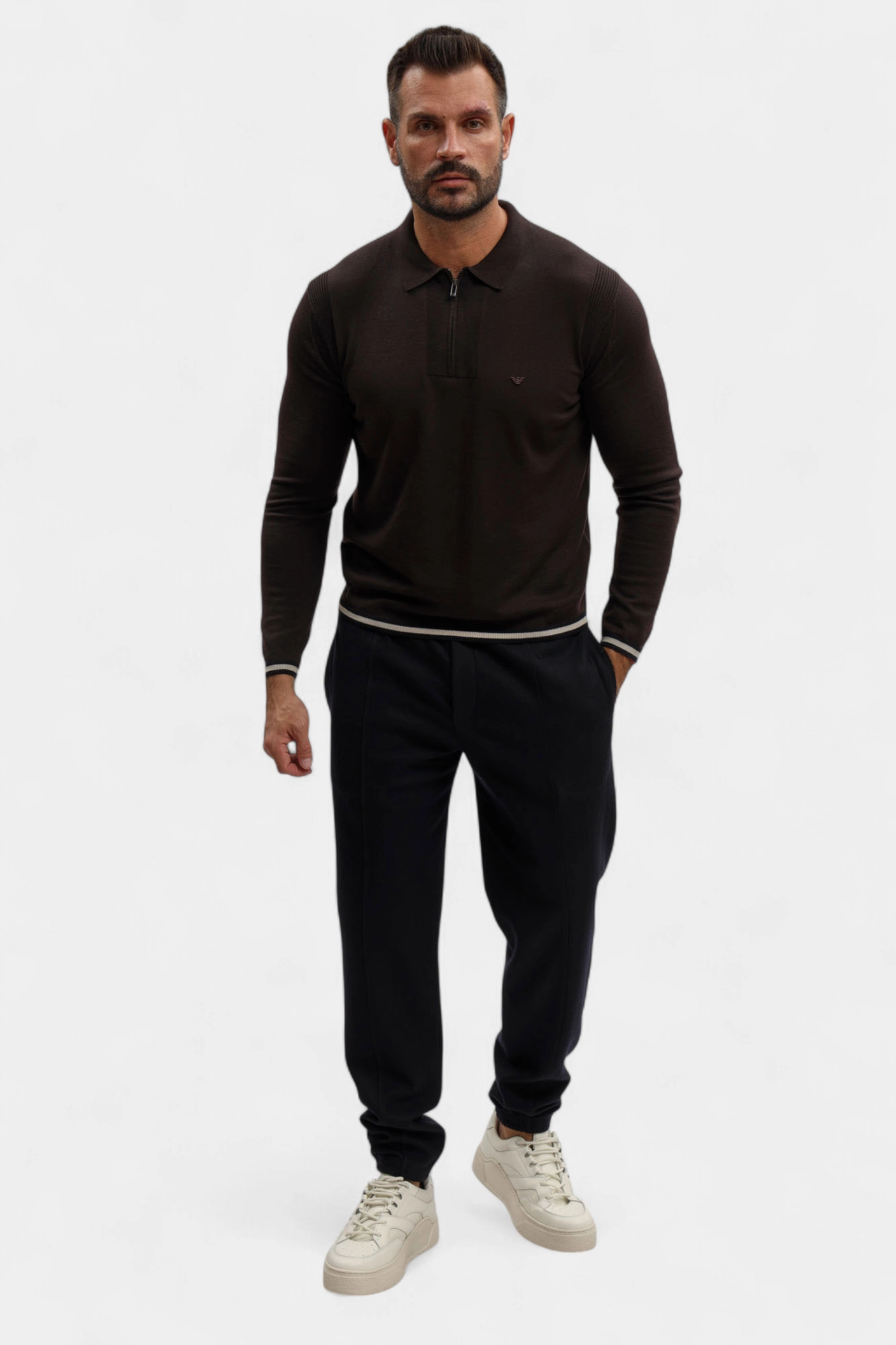 EM002874_ AF1966 Брюки спортивные Emporio Armani Синий