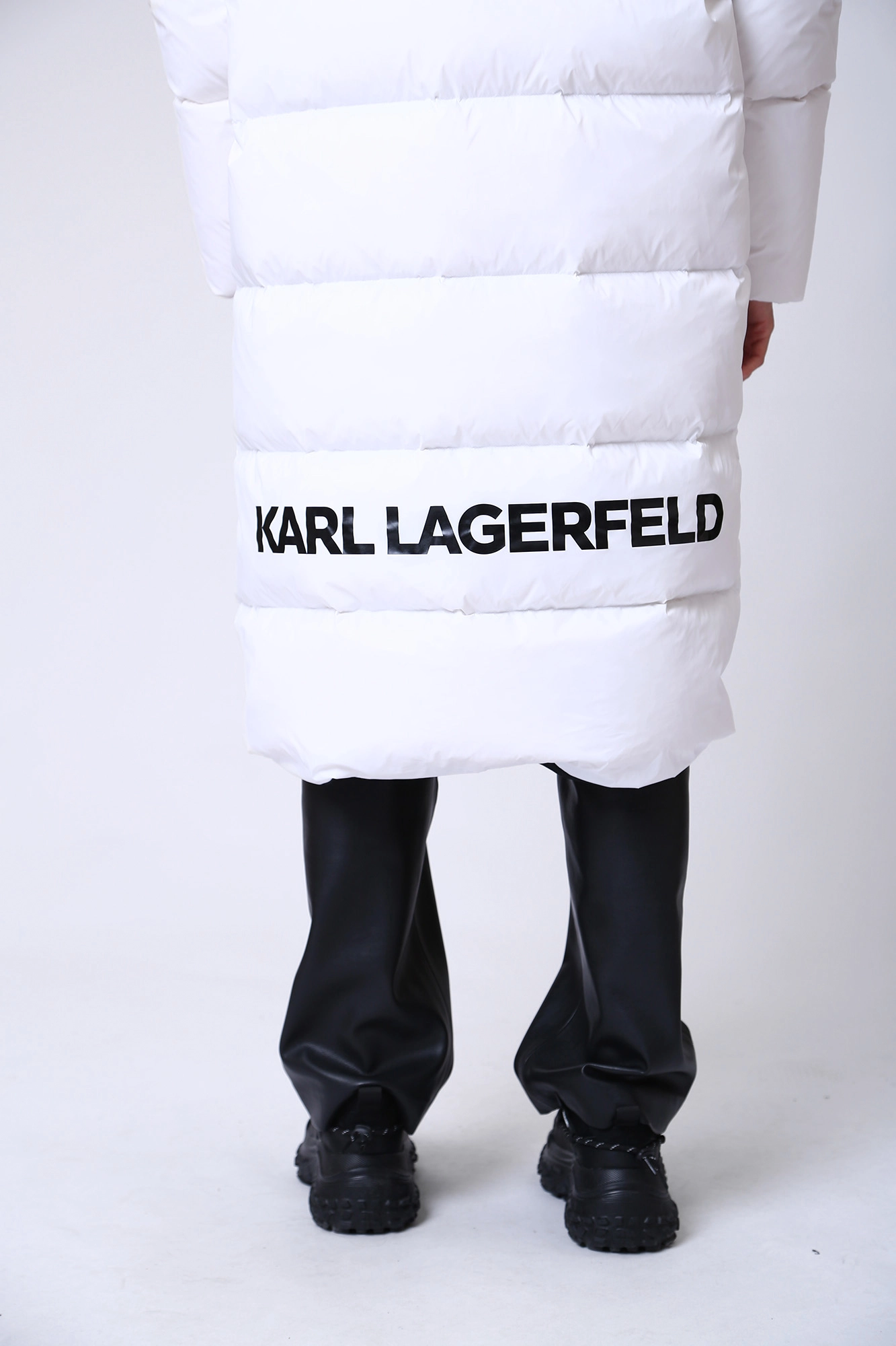 226W1505 куртка пуховая karl lagerfeld 