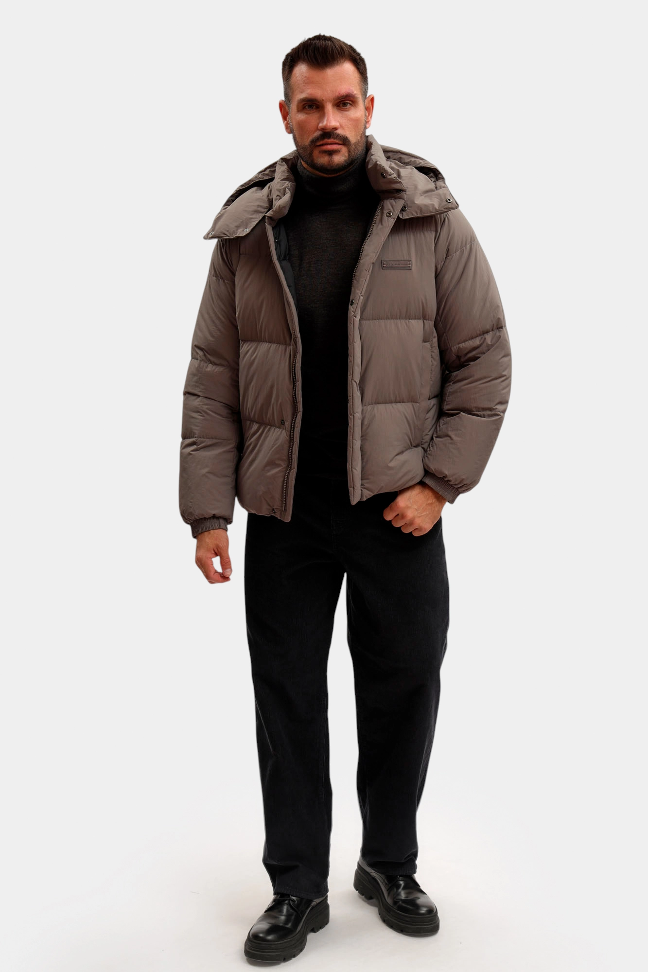 XM001098_AF16340 Куртка Armani Exchange Серый