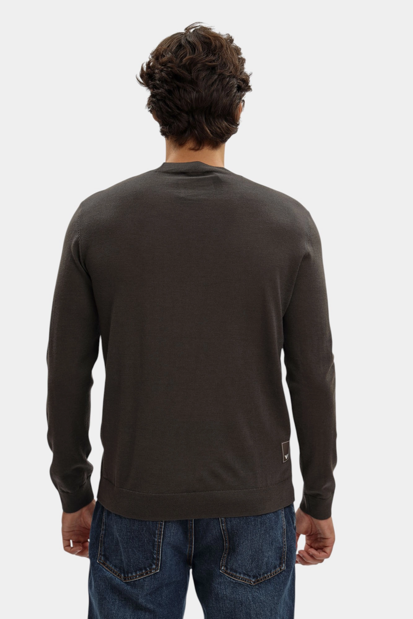 EM001957_ AF14114 Джемпер Emporio Armani Зеленый