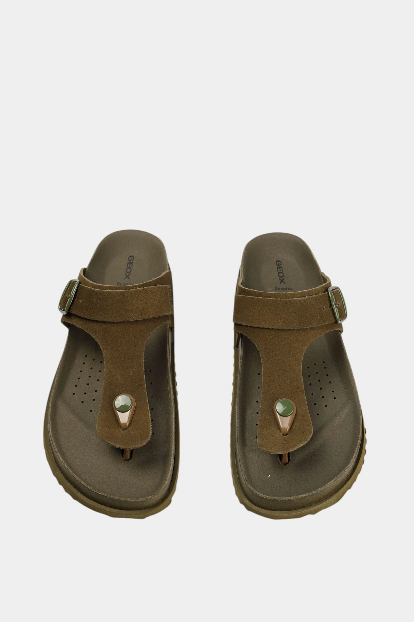 D558RB00022C Сабо Geox Зеленый