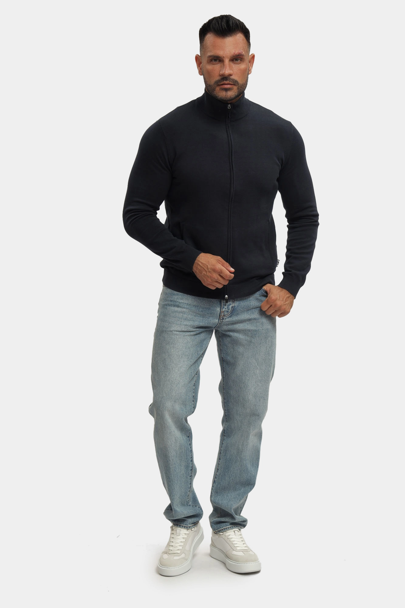 7M000542_AF14755 Кардиган EA7 Синий