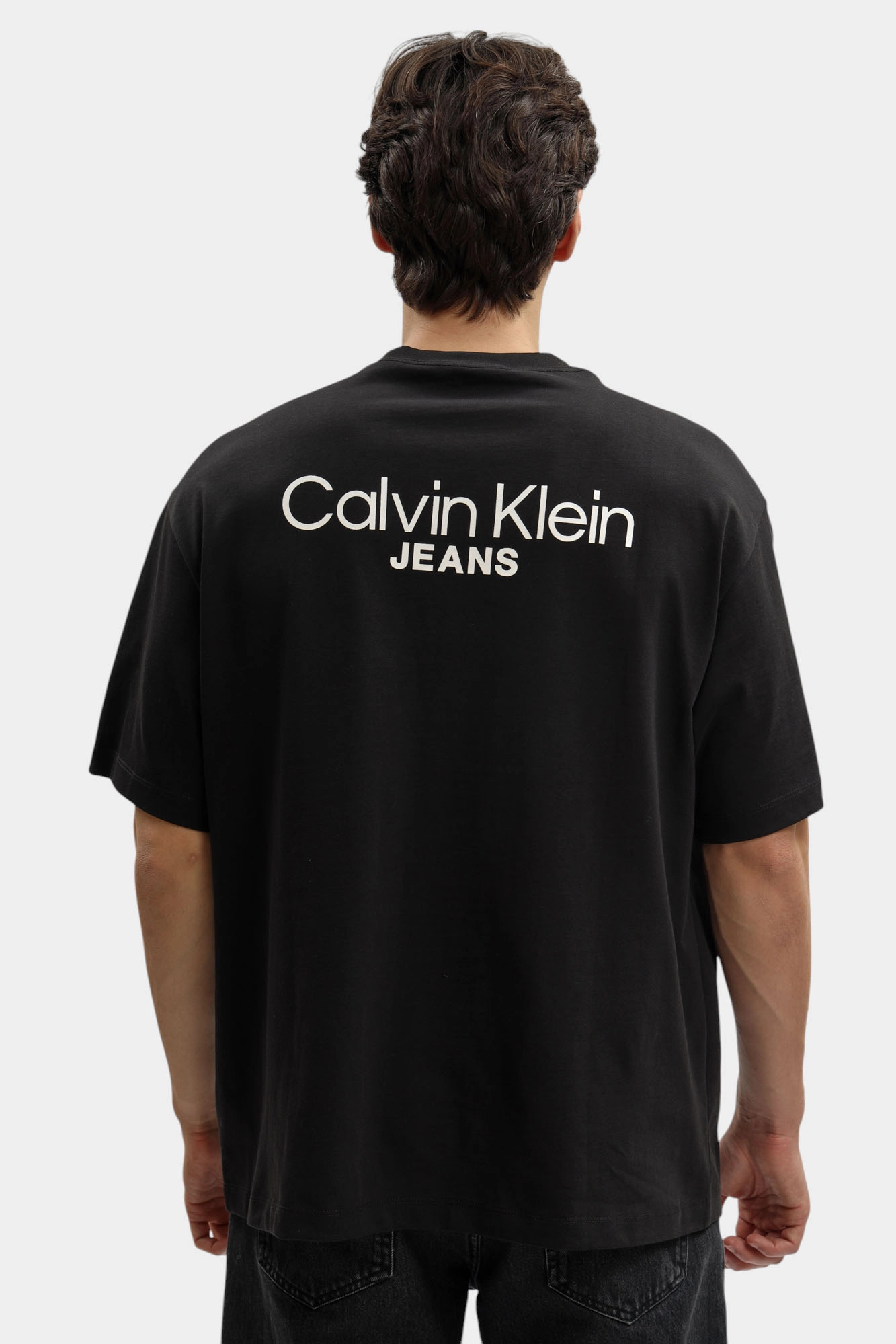 LV04RD825G Футболка Calvin Klein Jeans Черный