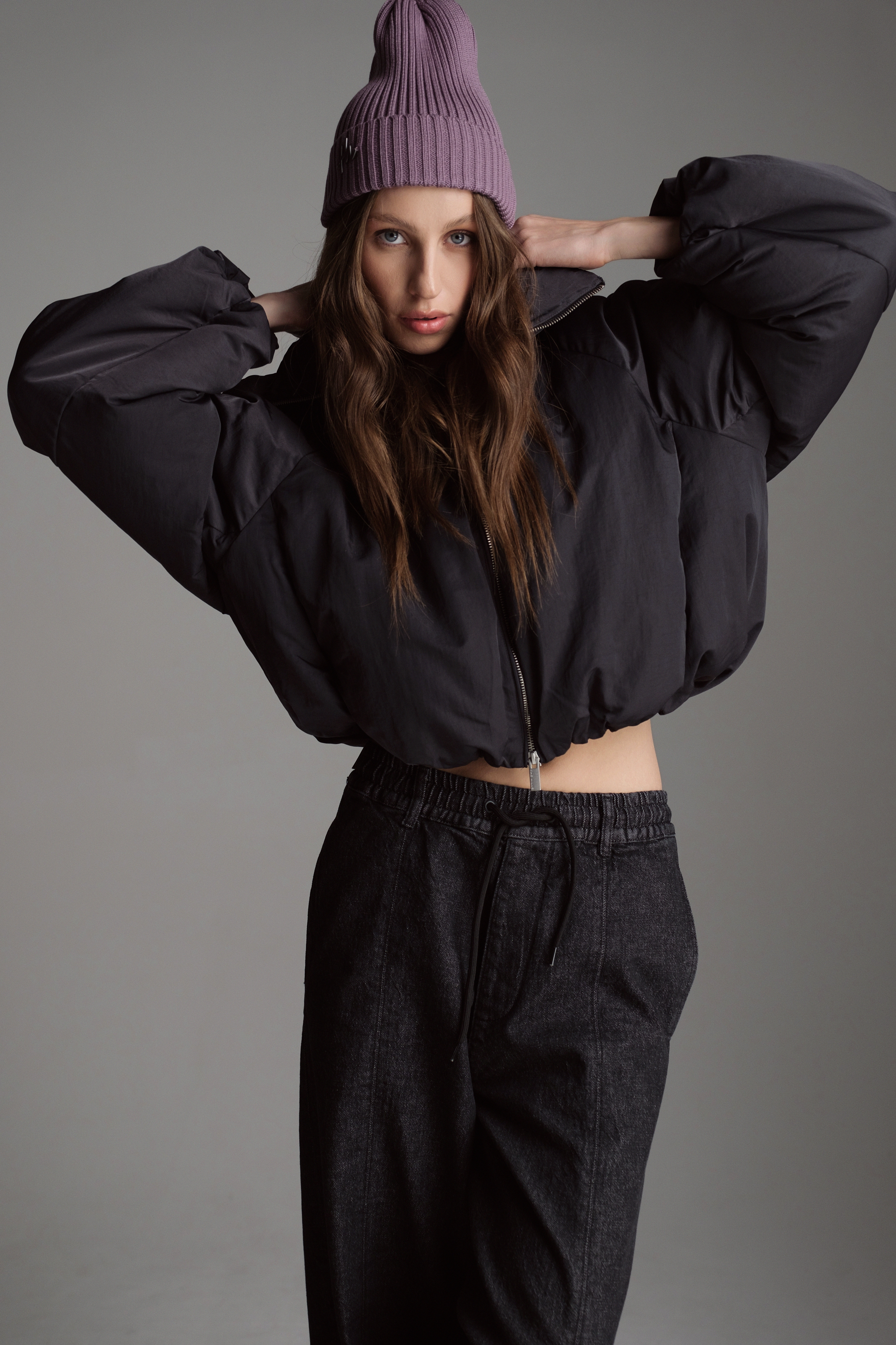 U-242-TCT-079 Шапка The Hills Фиолетовый